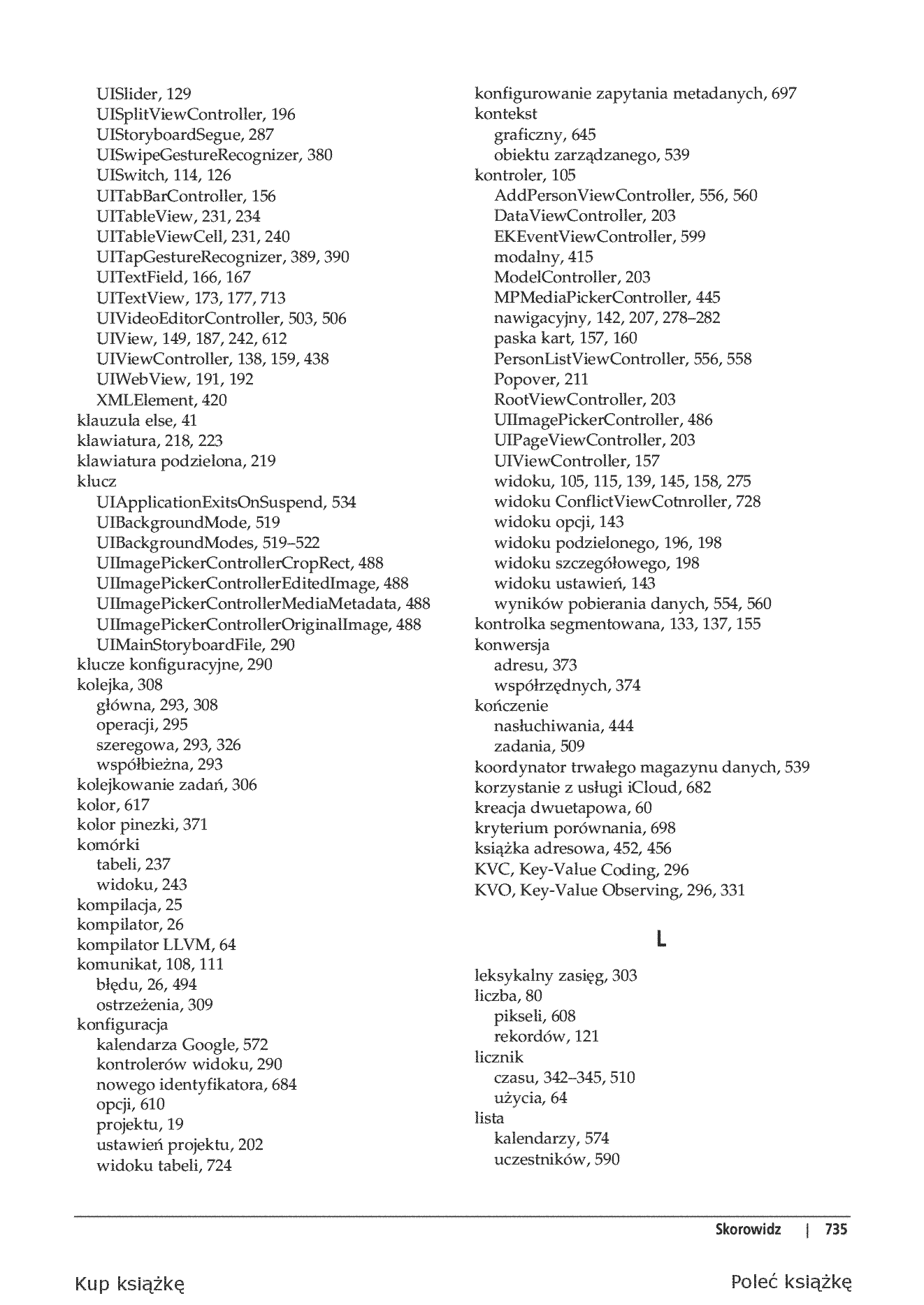 Fragment „iOS 5. Programowanie. Receptury” — strona 29 z 30