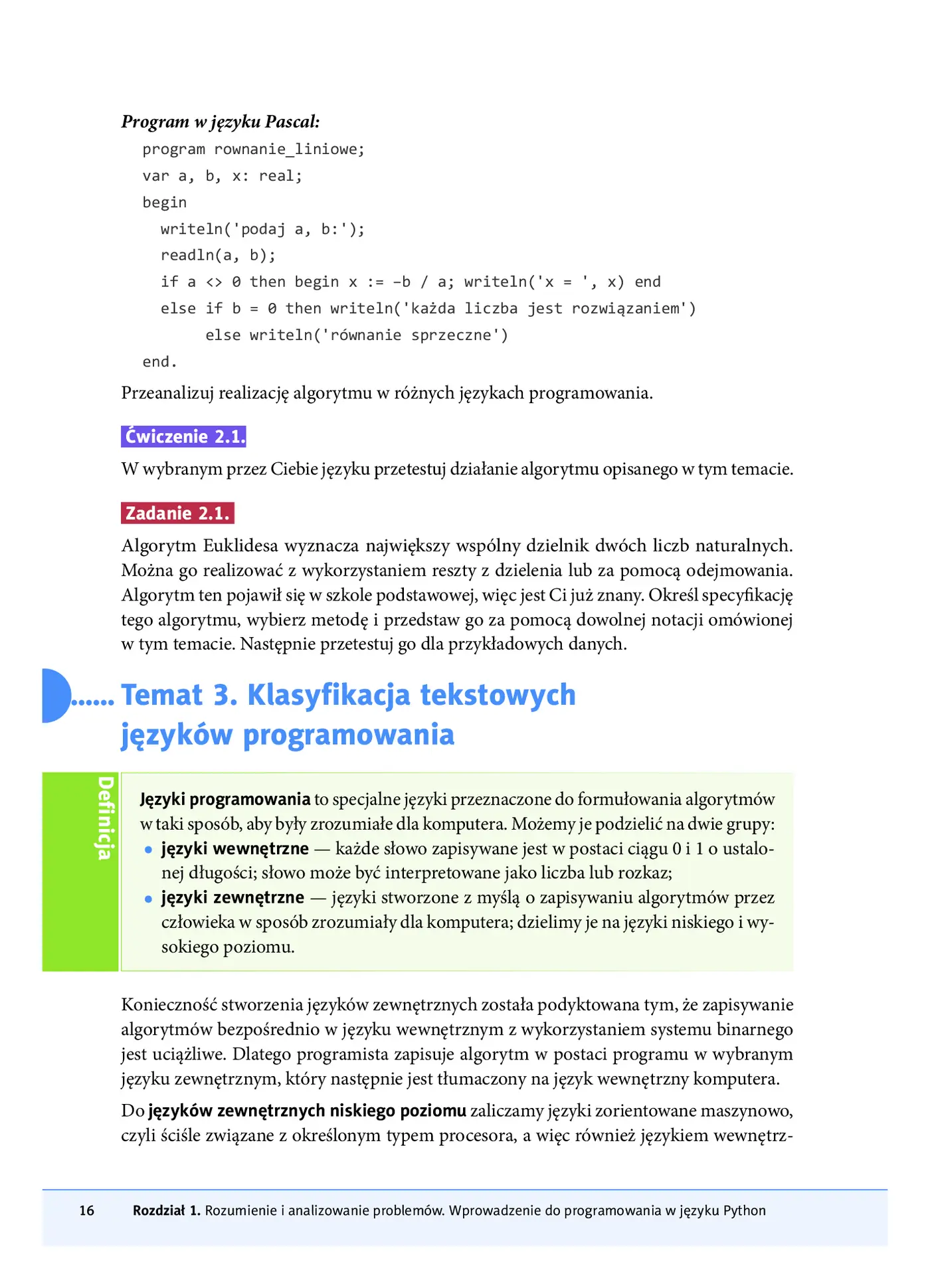 Fragment „Informatyka Europejczyka. Podręcznik dla szkół ponadpodstawowych. Zakres podstawowy. Część 1” — strona 16 z 30