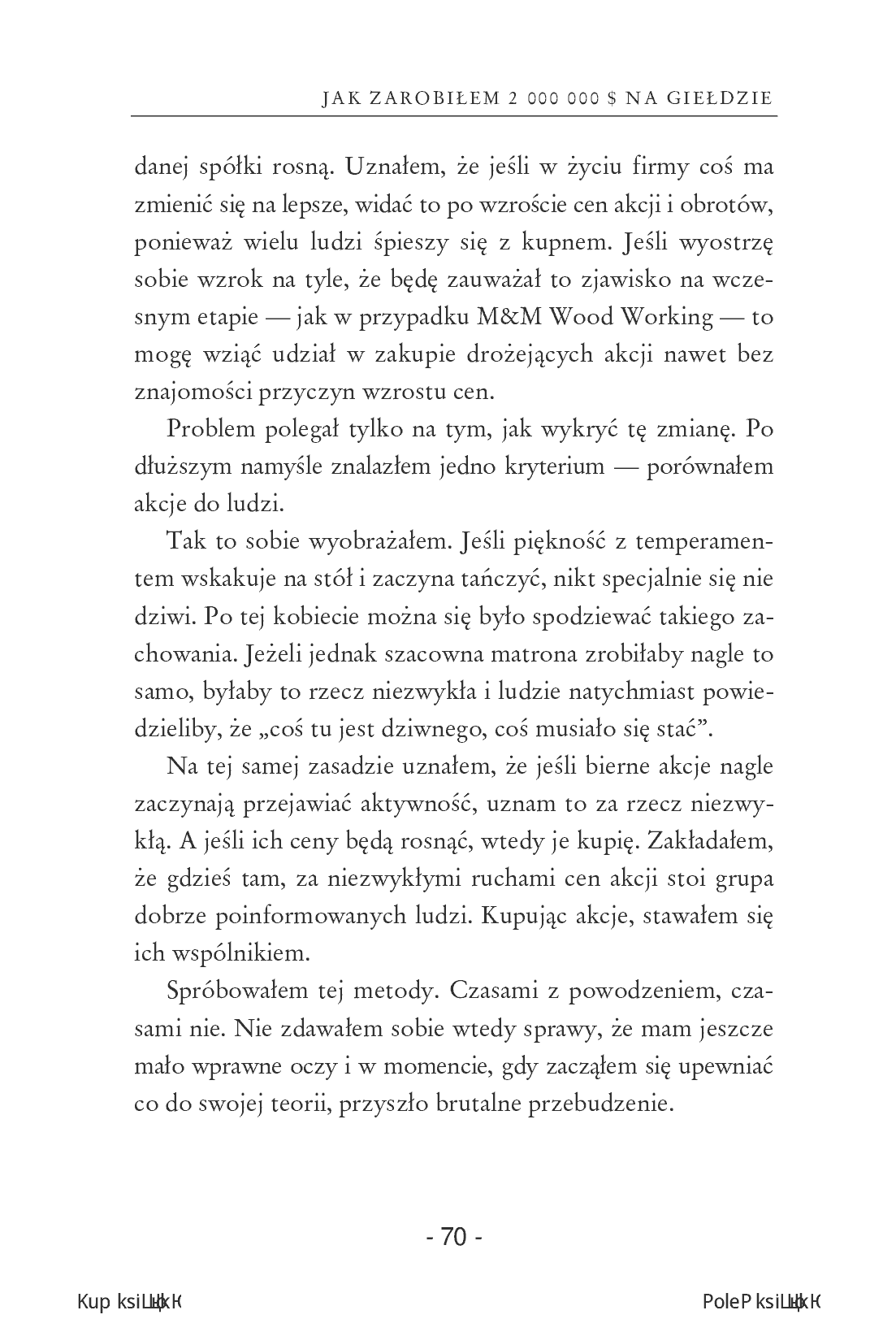 Fragment „Jak zarobiłem 2 000 000 $ na giełdzie. Wydanie II” — strona 8 z 22