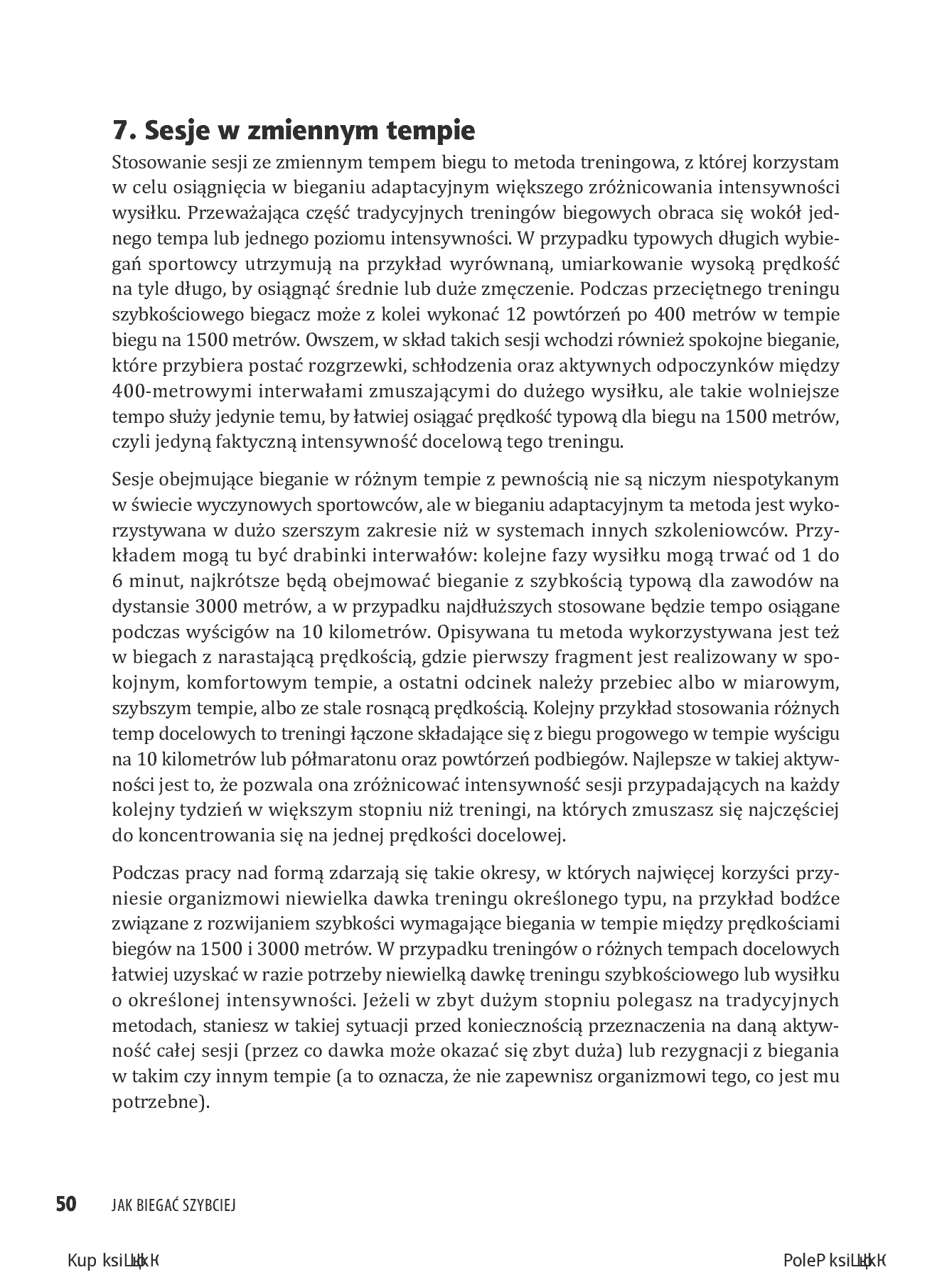 Fragment „Jak biegać szybciej. Od 5 kilometrów do maratonu” — strona 20 z 30