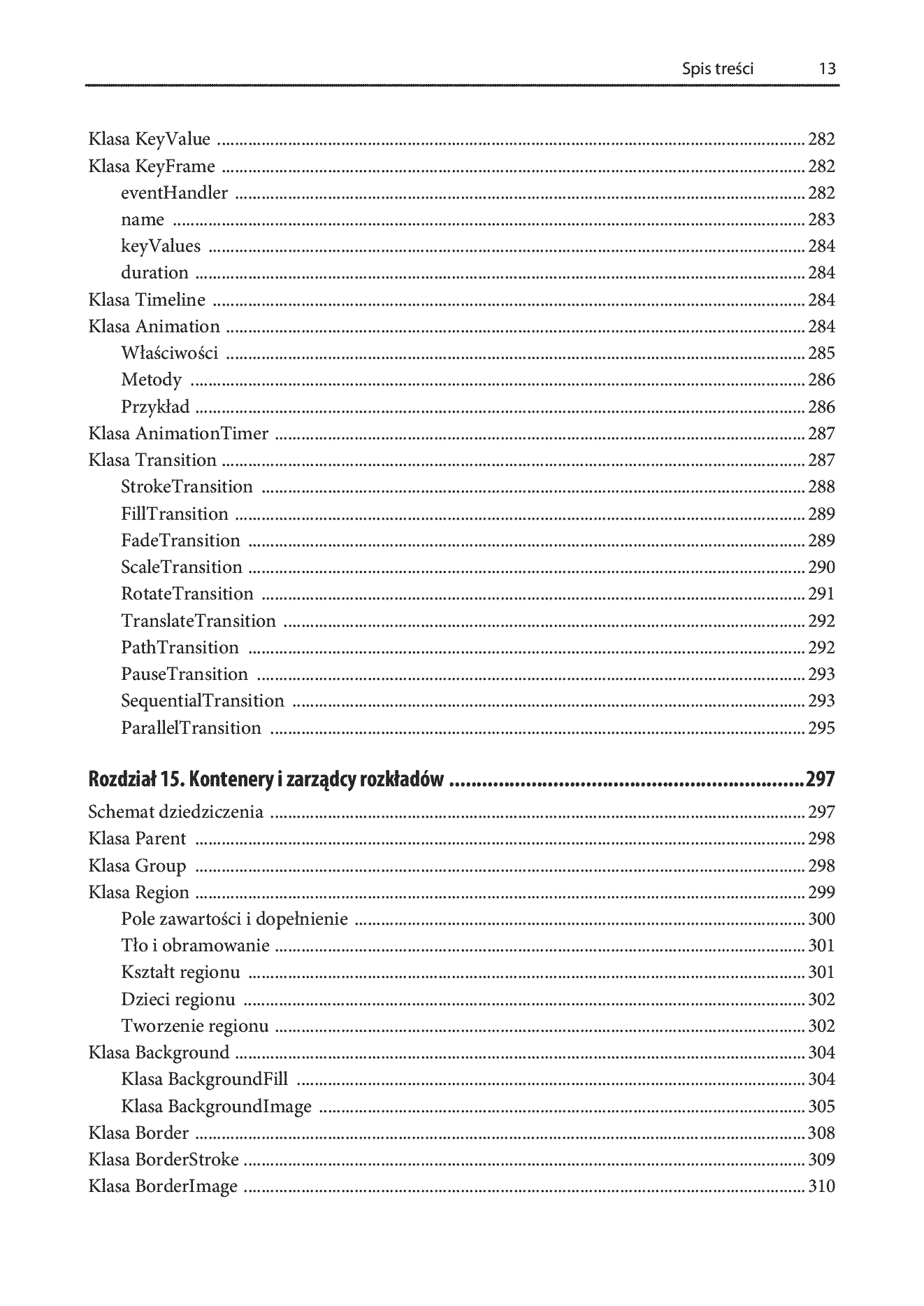 Fragment „JavaFX 9. Tworzenie graficznych interfejsów użytkownika” — strona 13 z 30