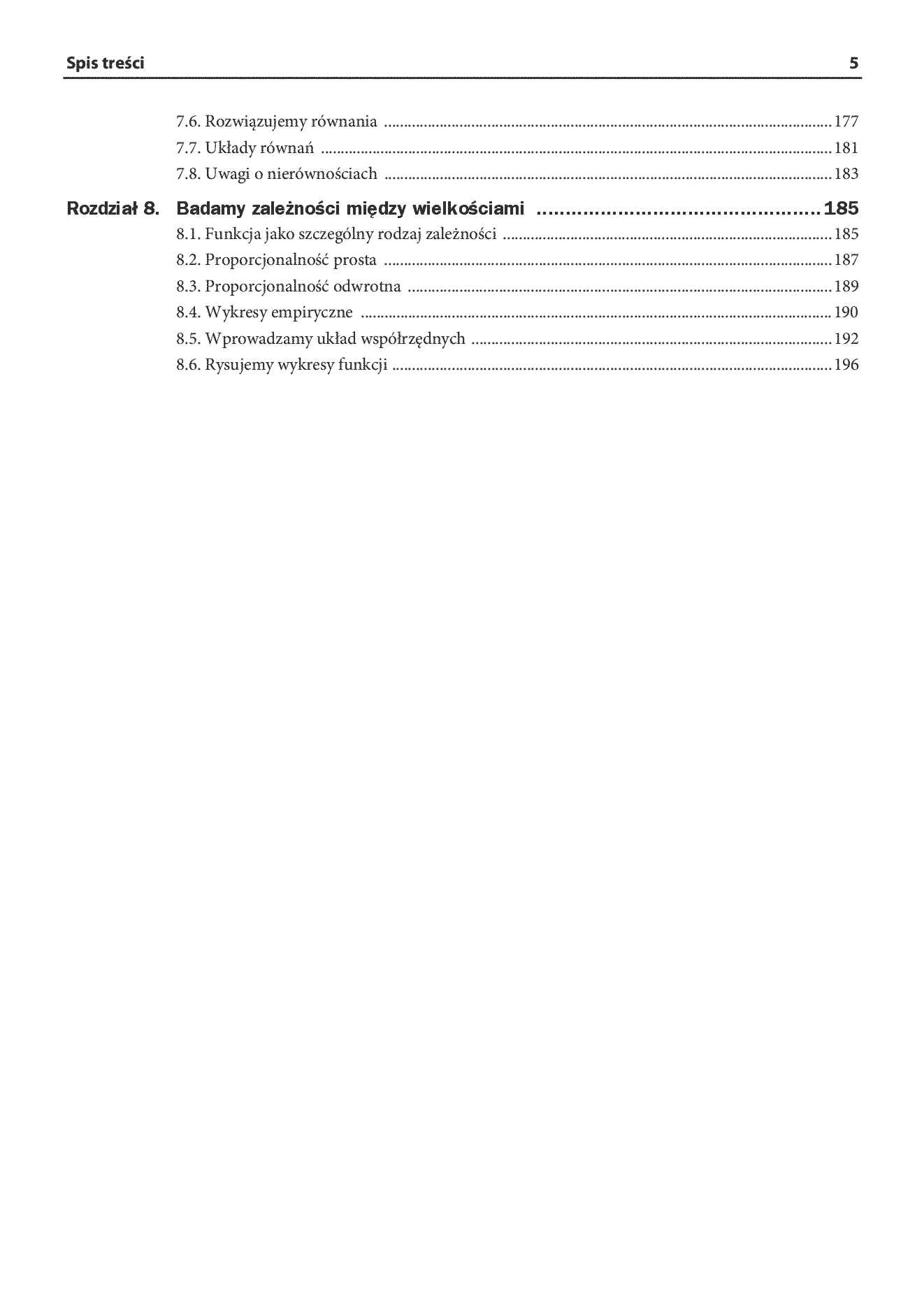 Fragment „Jak tłumaczyć dzieciom matematykę. Poradnik nie tylko dla rodziców” — strona 5 z 28