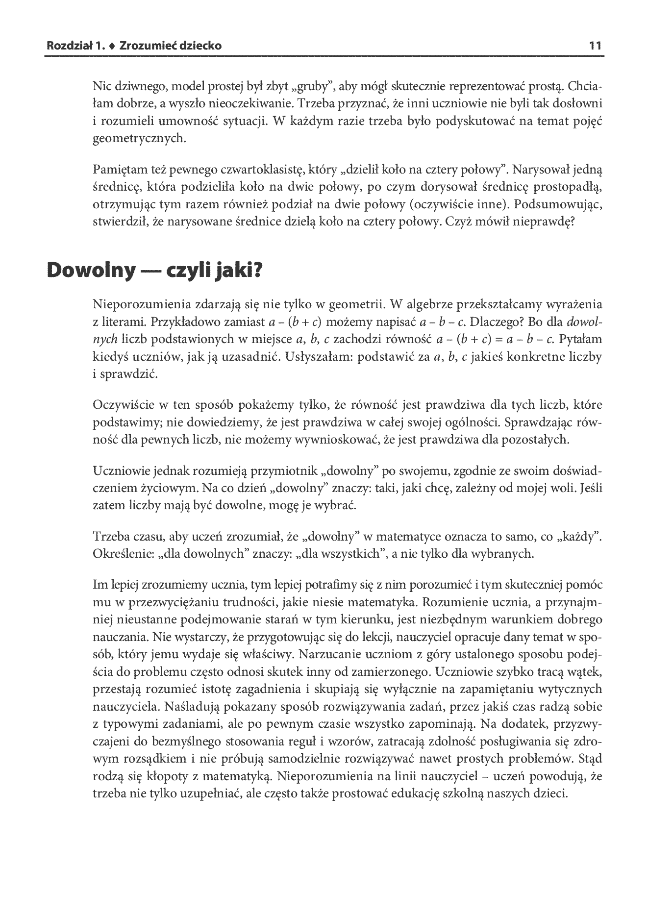 Fragment „Jak tłumaczyć dzieciom matematykę. Poradnik nie tylko dla rodziców” — strona 11 z 28
