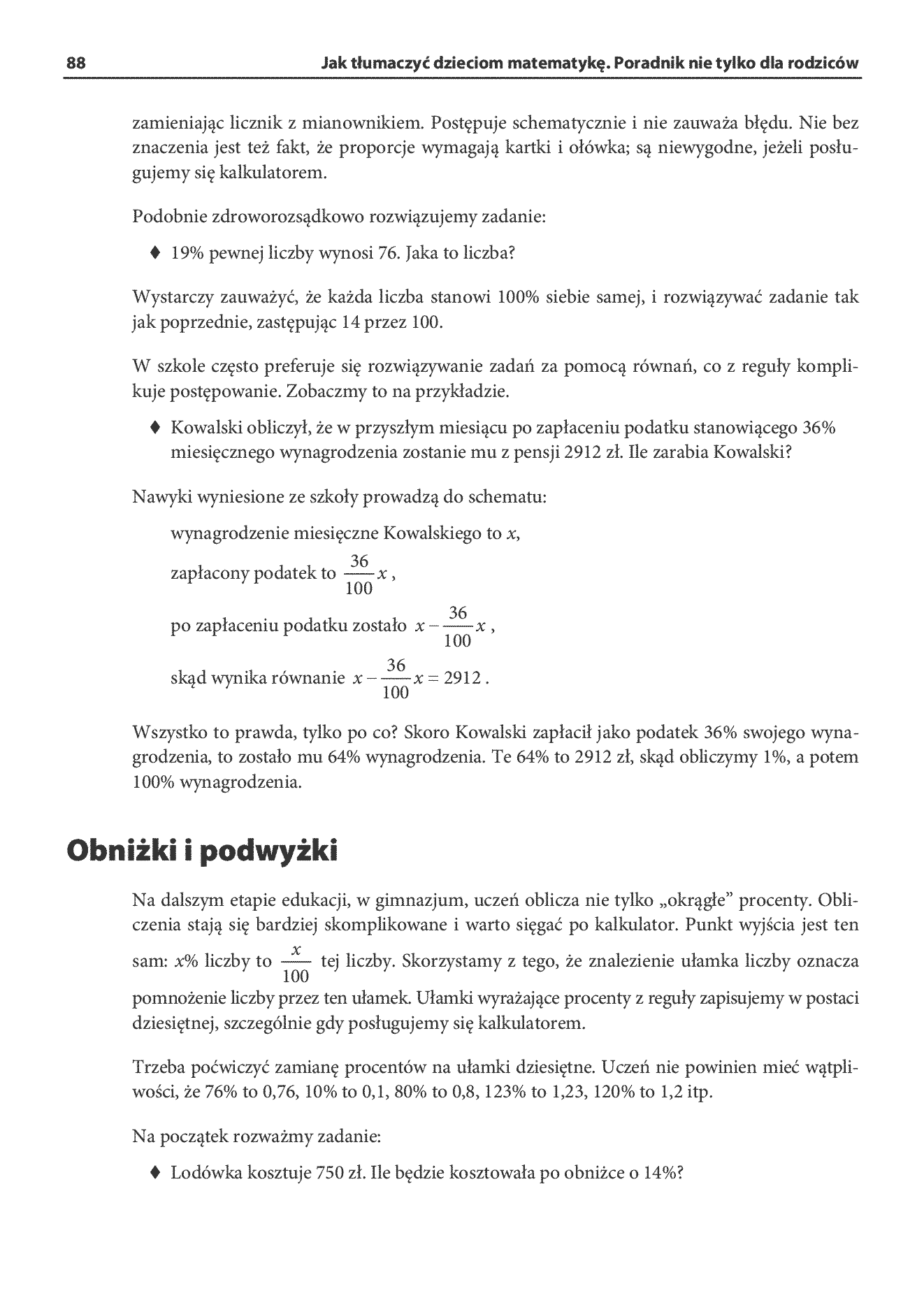 Fragment „Jak tłumaczyć dzieciom matematykę. Poradnik nie tylko dla rodziców” — strona 14 z 28