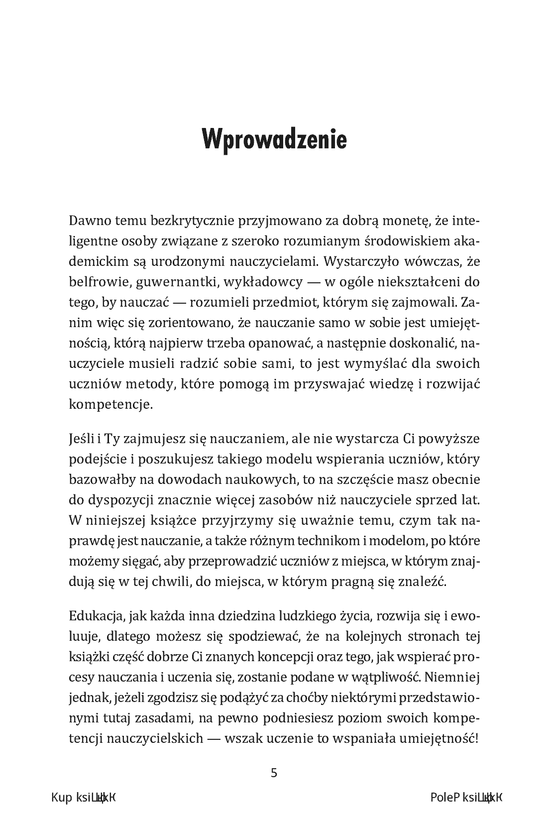 Fragment „Jak uczyć dzieci, by wykorzystywały w pełni swój potencjał?” — strona 5 z 26