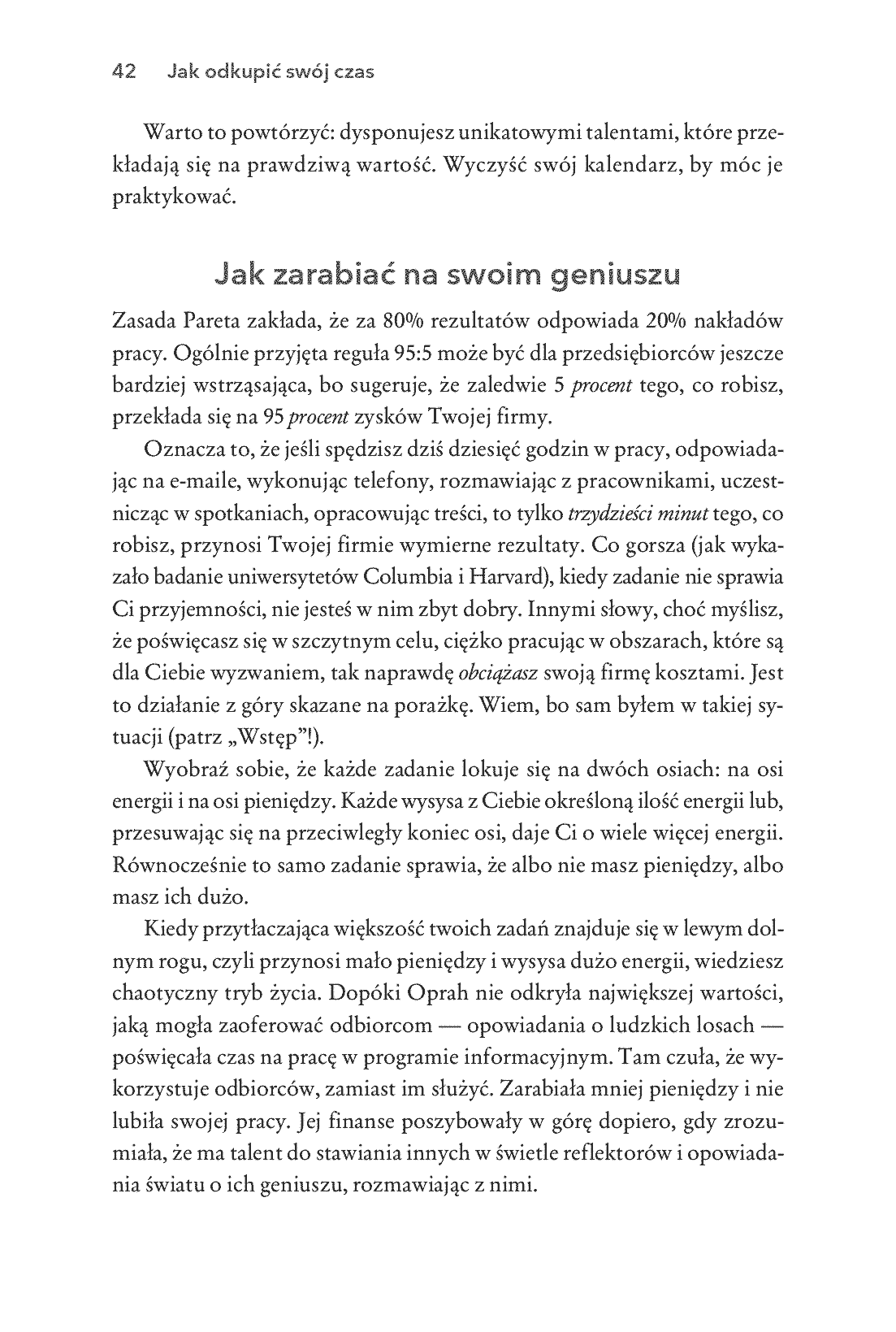 Fragment „Jak odkupić swój czas. Odblokuj się, odzyskaj wolność i stwórz własne imperium” — strona 10 z 30