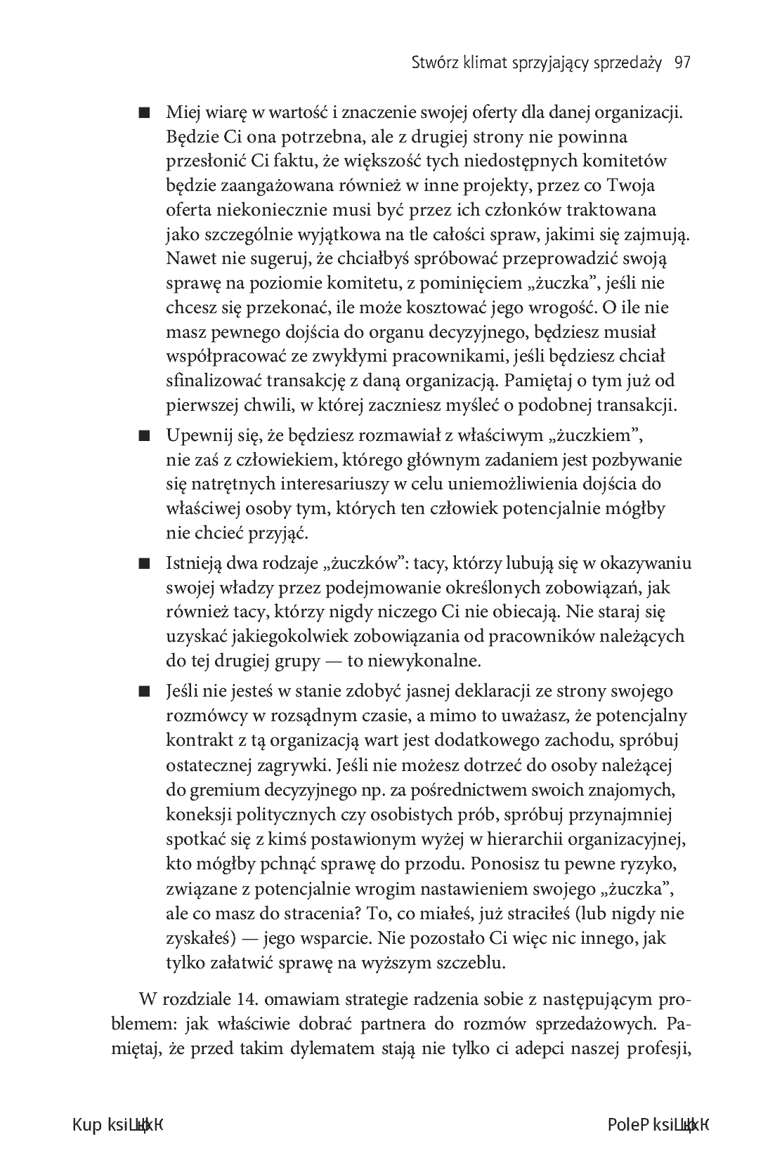 Fragment „Jak osiągnąć mistrzostwo w sztuce sprzedaży” — strona 13 z 30