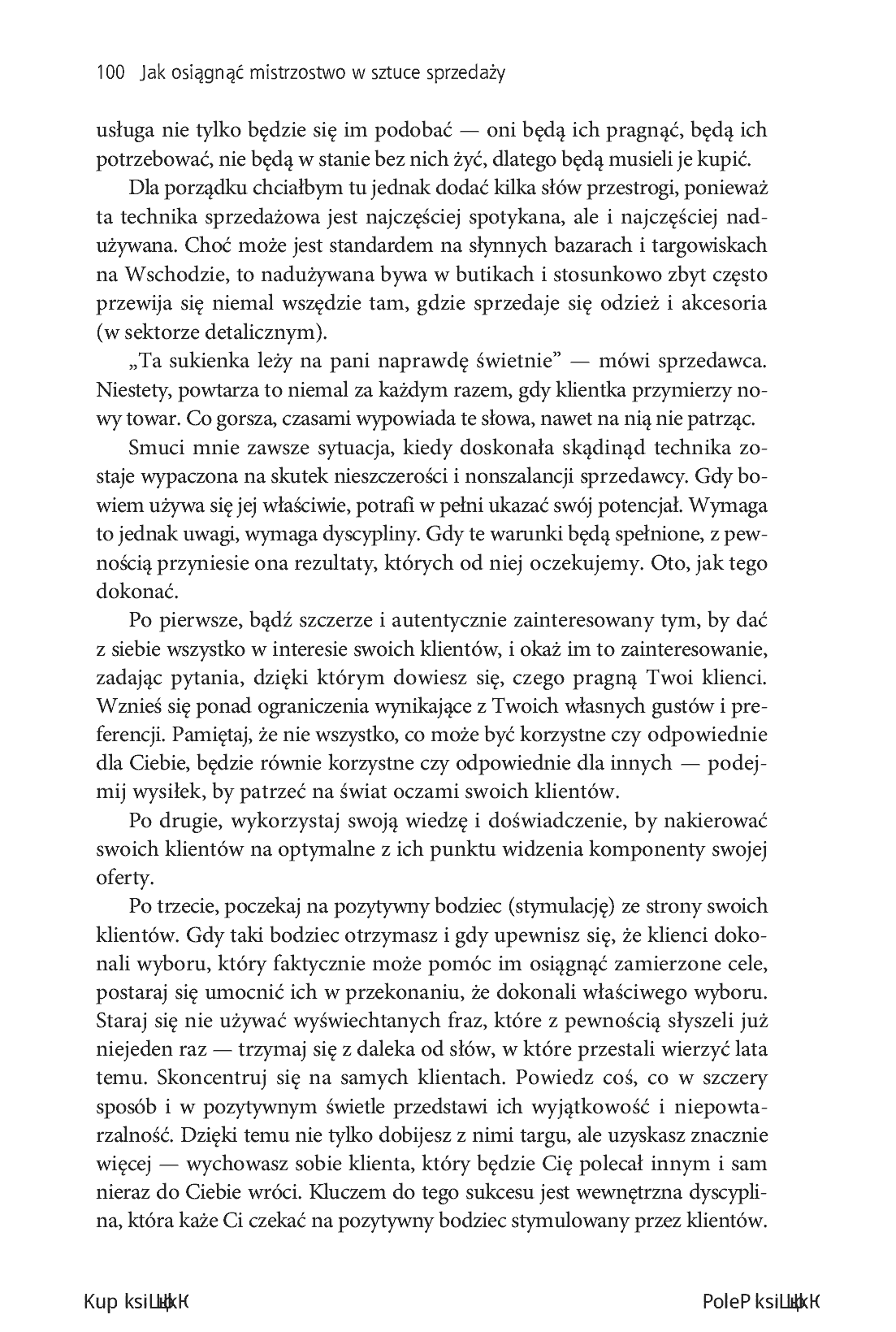 Fragment „Jak osiągnąć mistrzostwo w sztuce sprzedaży” — strona 16 z 30