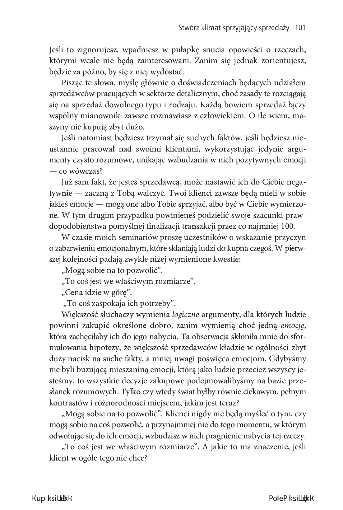 Fragment „Jak osiągnąć mistrzostwo w sztuce sprzedaży” — strona 17 z 30