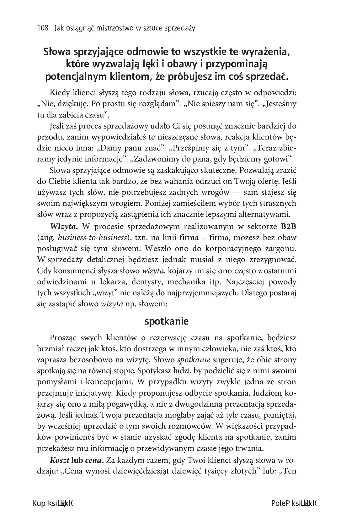 Fragment „Jak osiągnąć mistrzostwo w sztuce sprzedaży” — strona 24 z 30