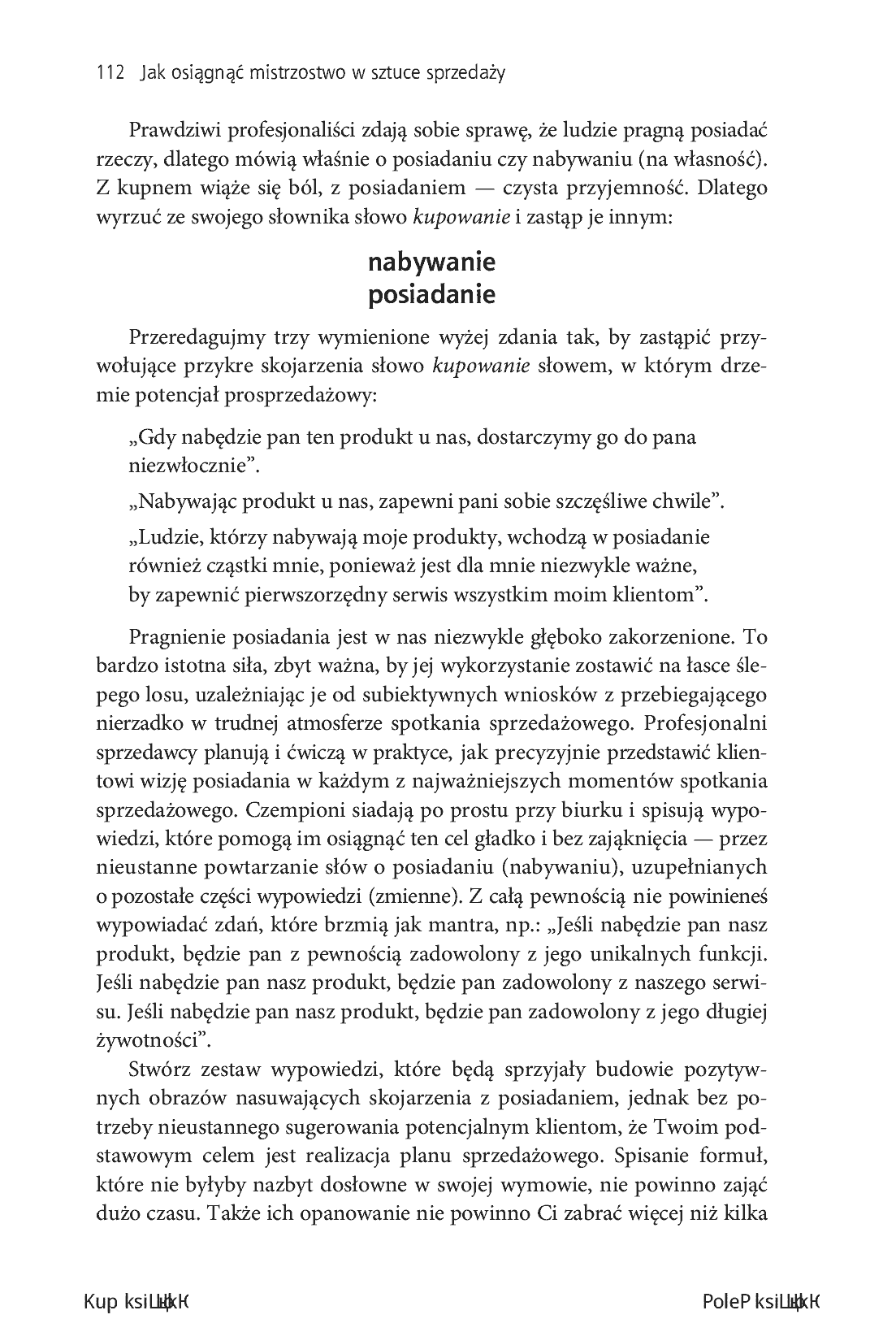 Fragment „Jak osiągnąć mistrzostwo w sztuce sprzedaży” — strona 28 z 30