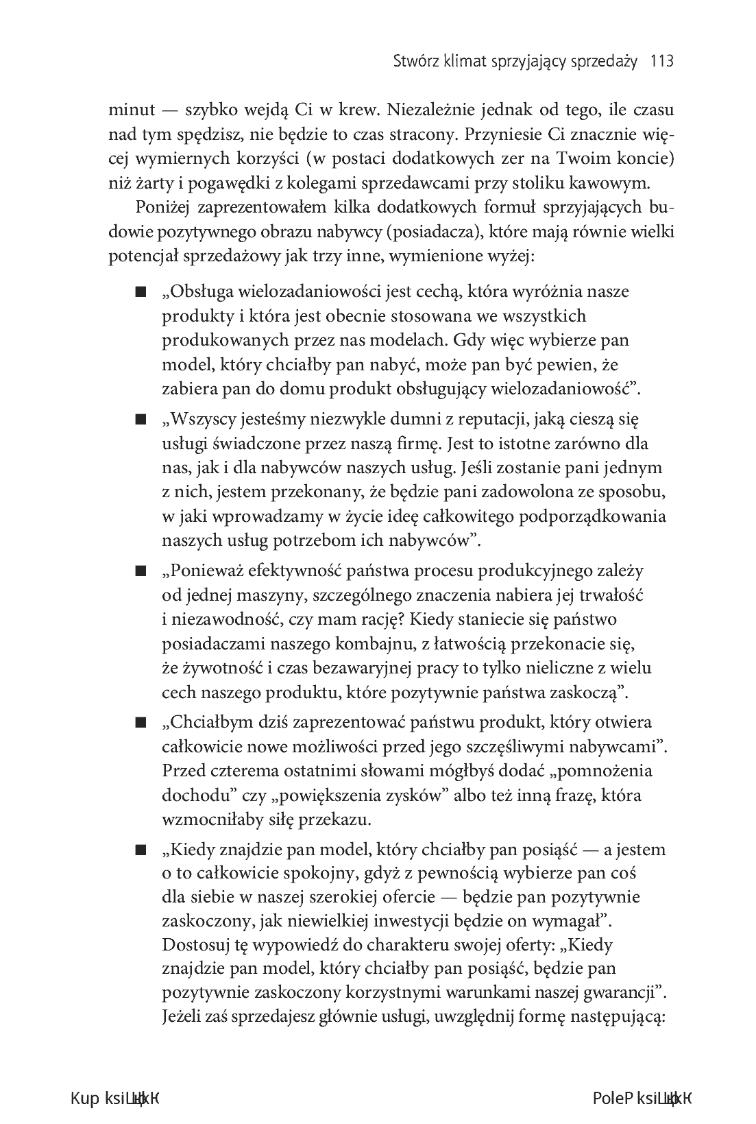 Fragment „Jak osiągnąć mistrzostwo w sztuce sprzedaży” — strona 29 z 30