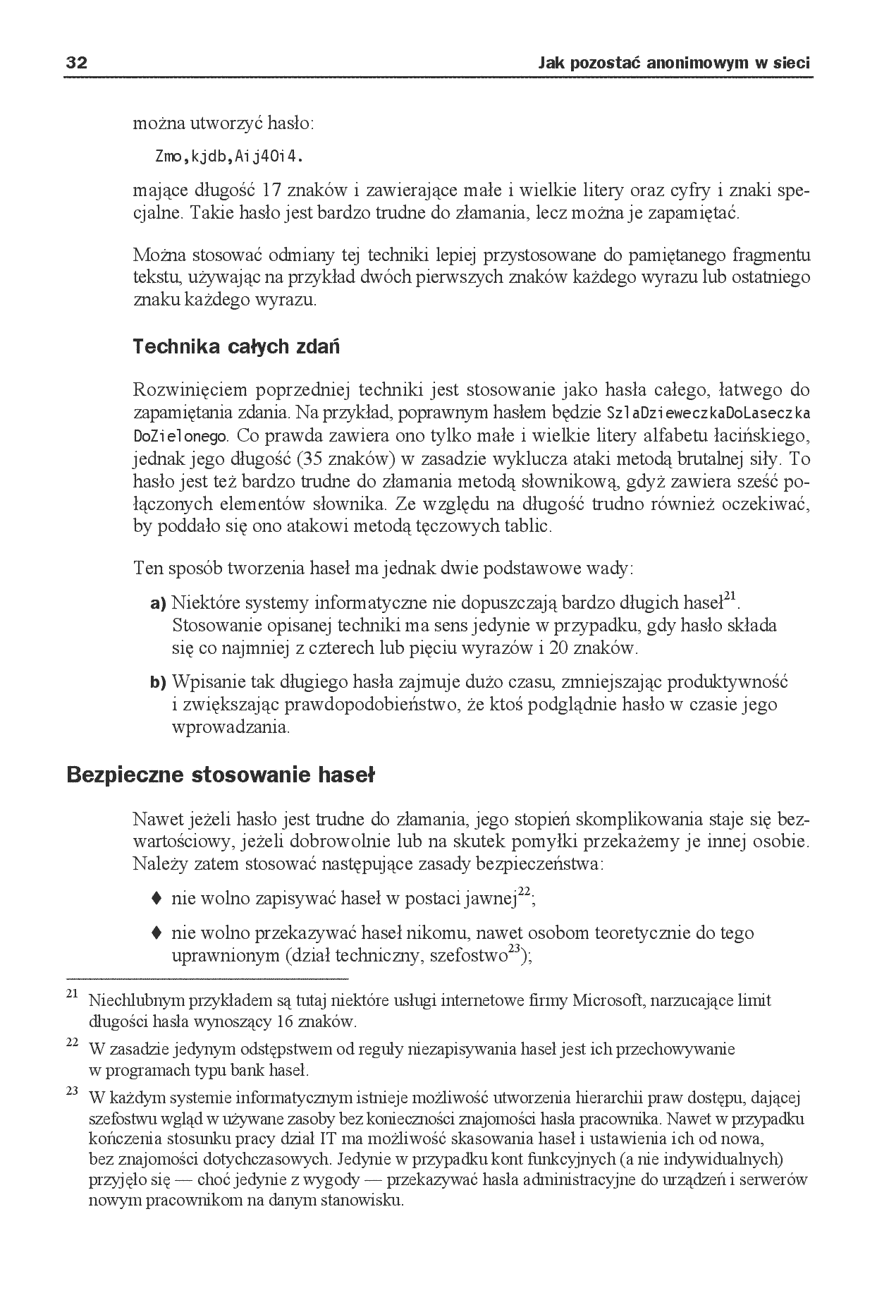 Fragment „Jak pozostać anonimowym w sieci” — strona 16 z 22