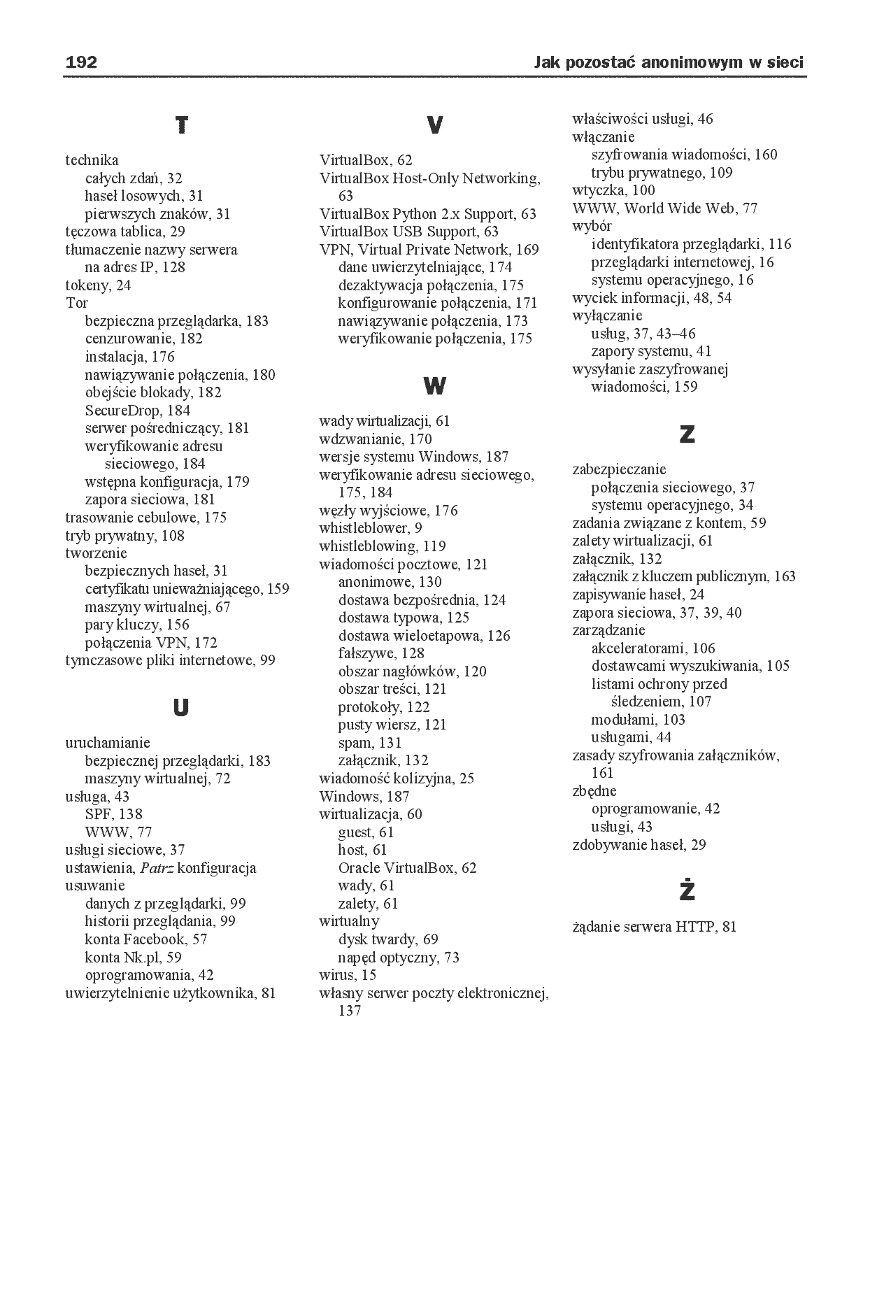 Fragment „Jak pozostać anonimowym w sieci” — strona 20 z 22