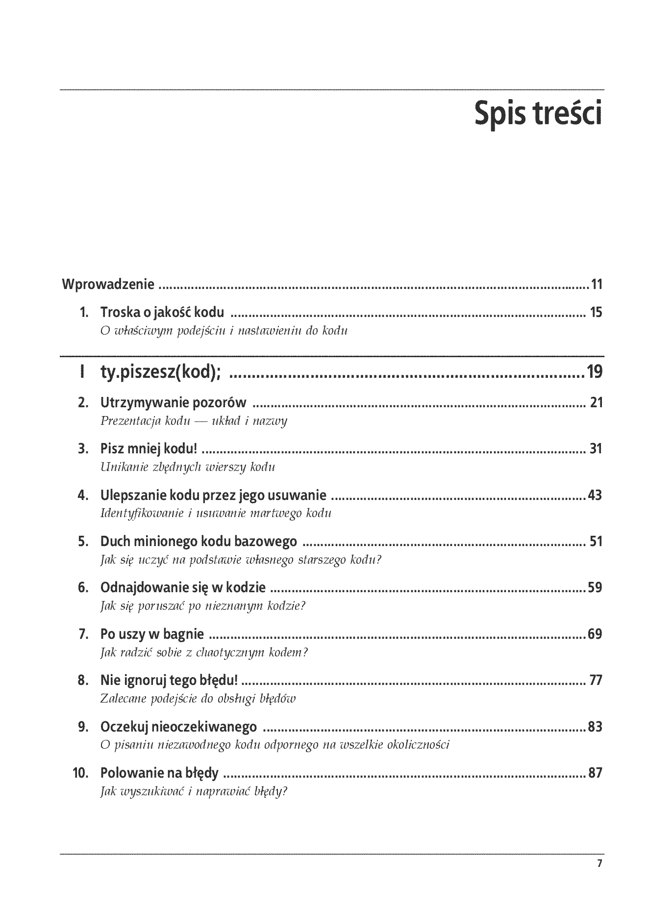 Fragment „Jak stać się lepszym programistą. Przewodnik” — strona 3 z 22