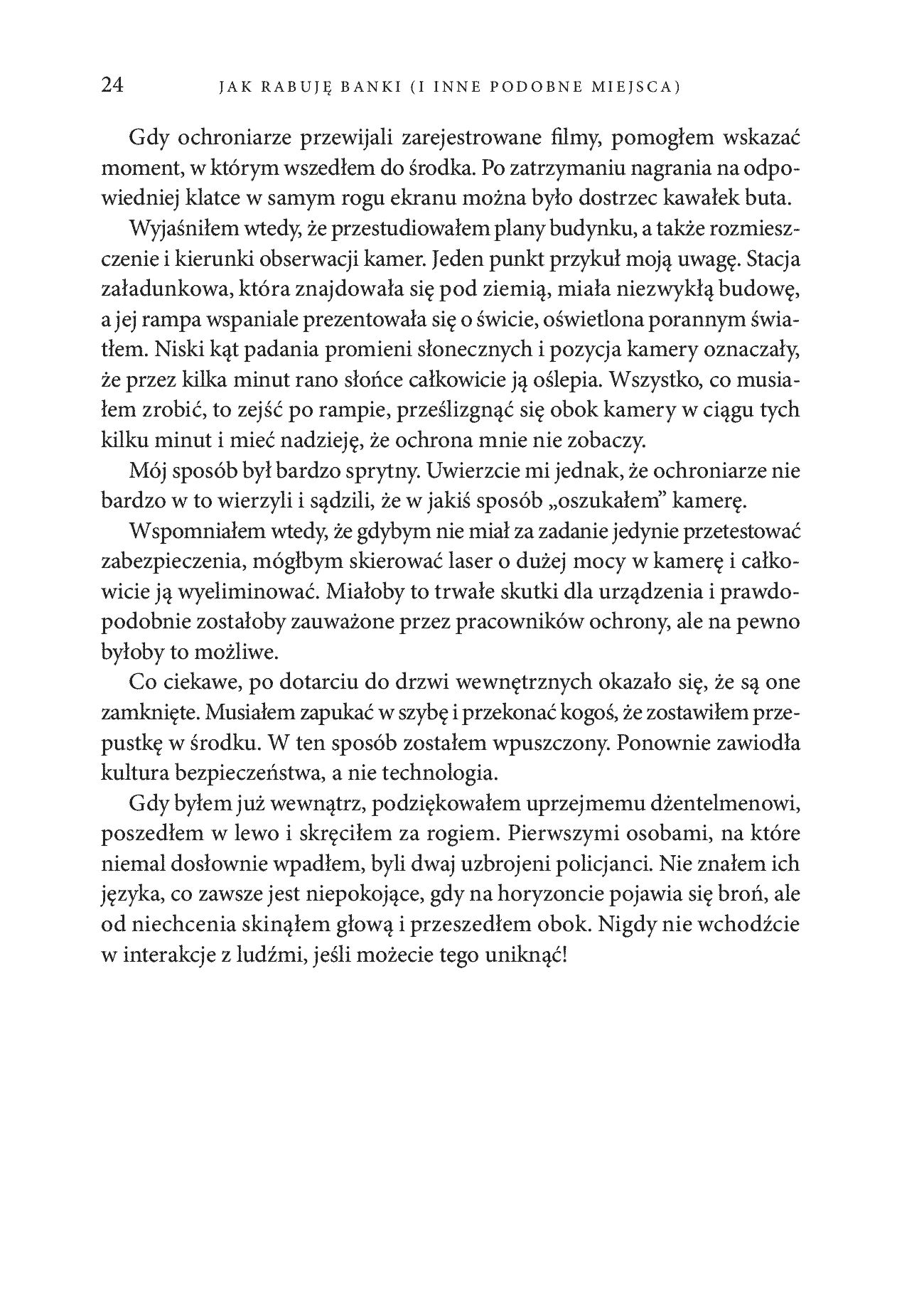 Fragment „Jak rabuję banki (i inne podobne miejsca)” — strona 8 z 10