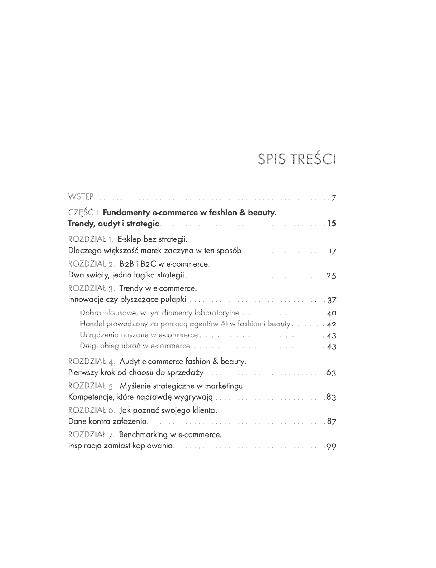 Fragment „Strategia marketingowa w e-commerce fashion & beauty. Jak wyróżnić markę i zwiększyć sprzedaż” — strona 3 z 20
