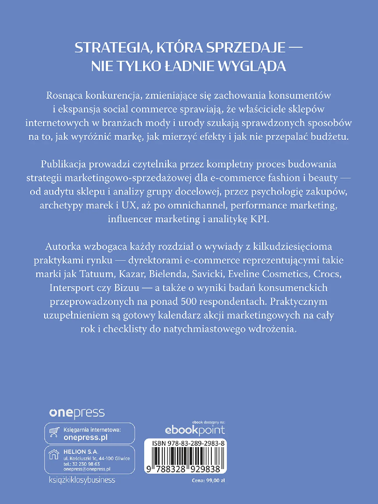 Fragment „Strategia marketingowa w e-commerce fashion & beauty. Jak wyróżnić markę i zwiększyć sprzedaż” — strona 20 z 20