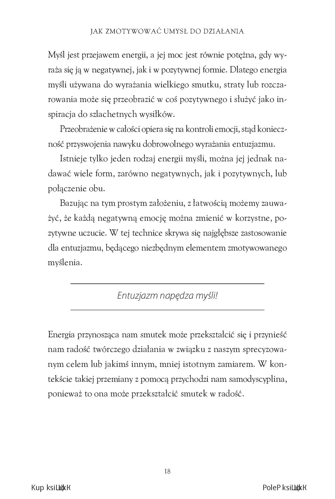 Fragment „Jak zmotywować umysł do działania według Napoleona Hilla. Pozostań na właściwej ścieżce i osiągnij swoje cele” — strona 12 z 30