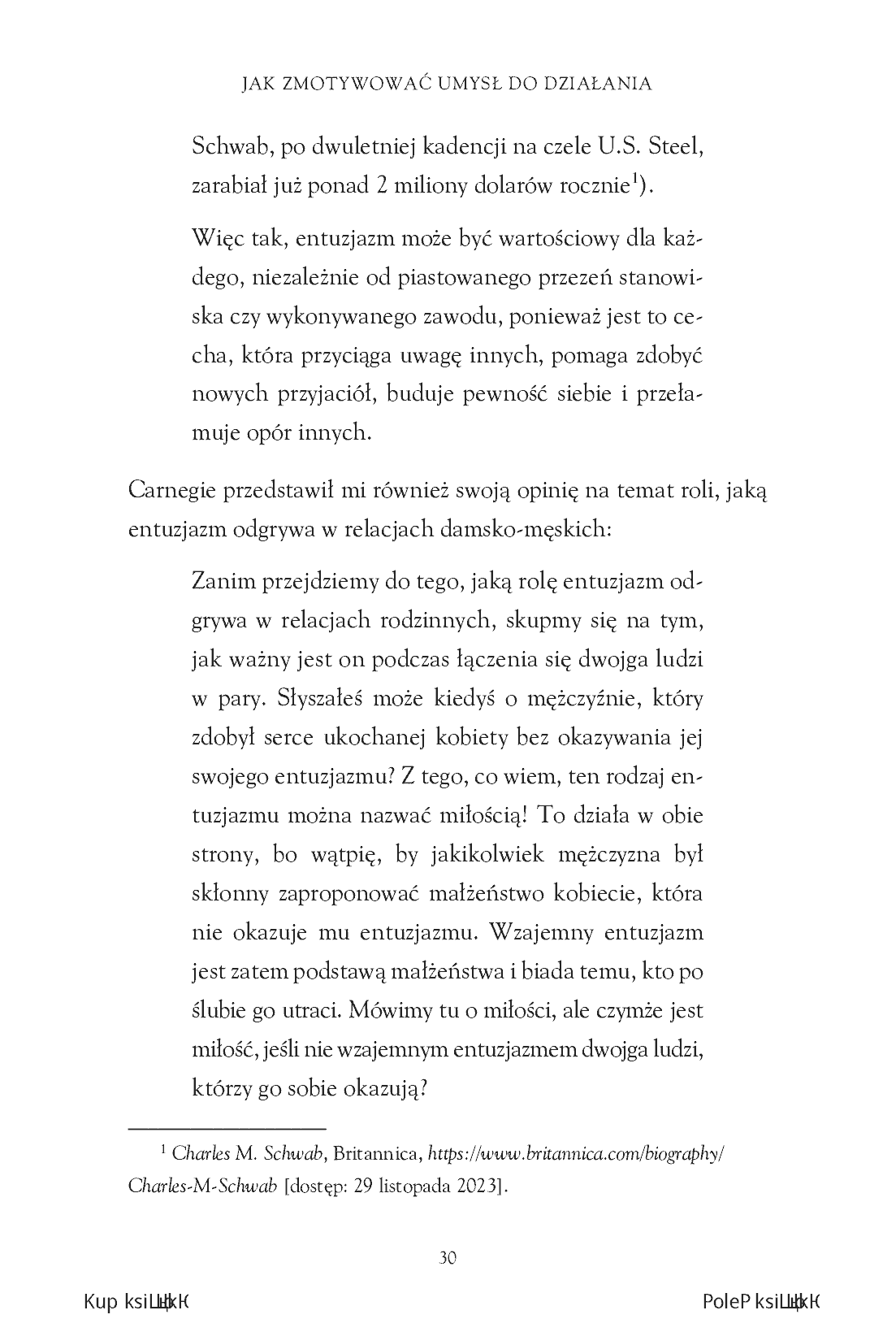Fragment „Jak zmotywować umysł do działania według Napoleona Hilla. Pozostań na właściwej ścieżce i osiągnij swoje cele” — strona 24 z 30