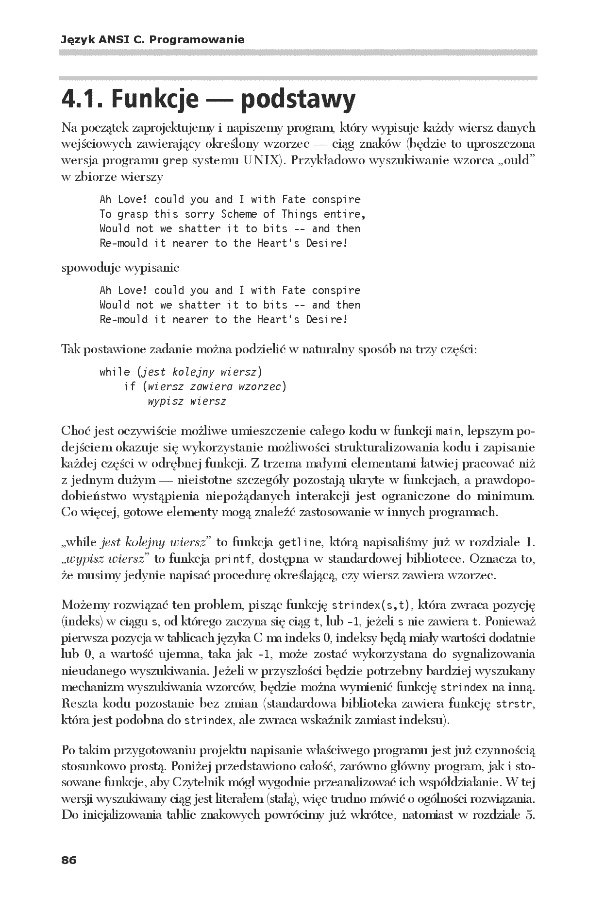 Fragment „Język ANSI C. Programowanie. Wydanie II” — strona 8 z 30