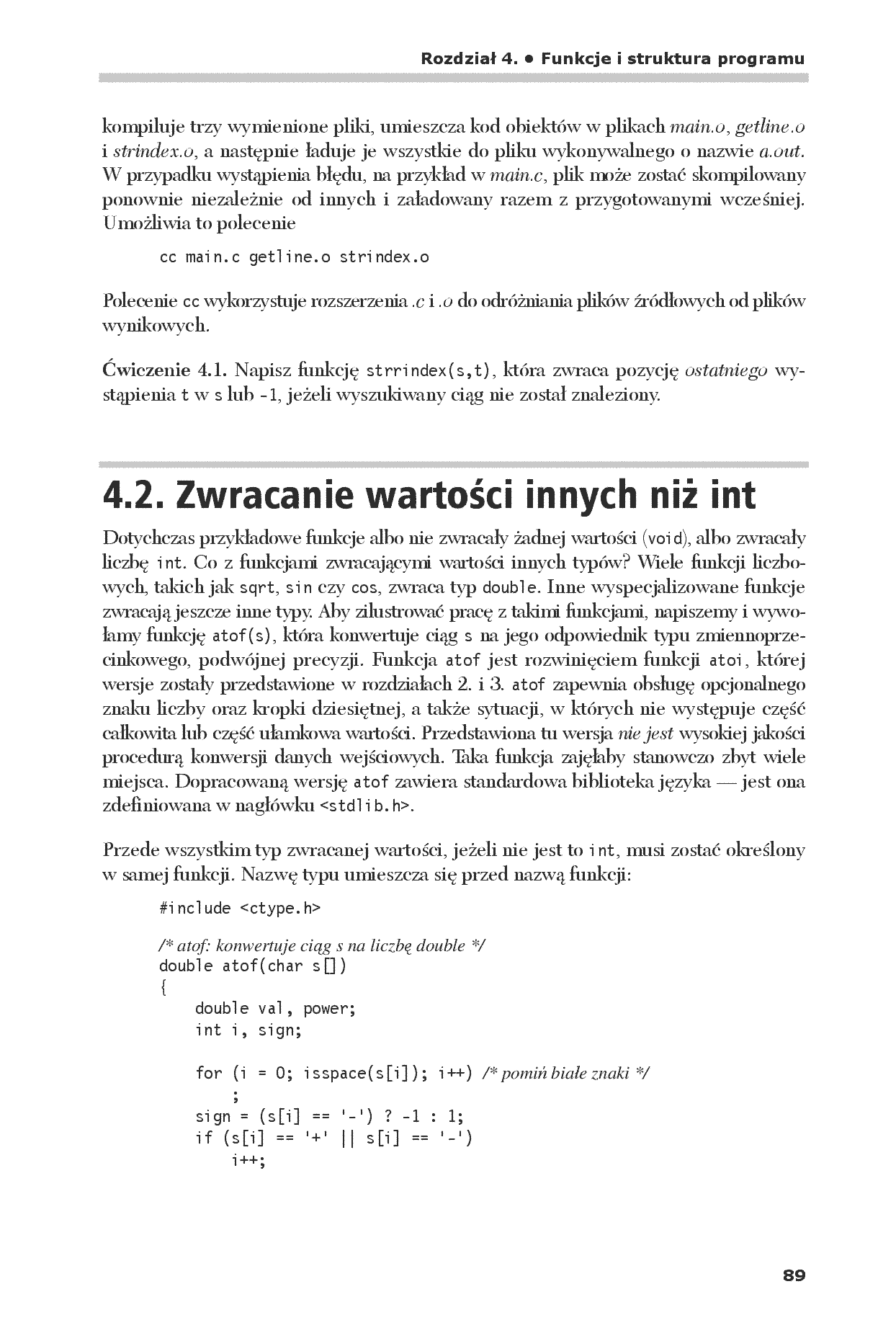 Fragment „Język ANSI C. Programowanie. Wydanie II” — strona 11 z 30