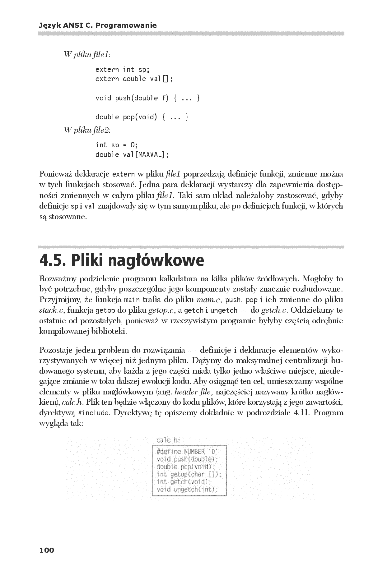 Fragment „Język ANSI C. Programowanie. Wydanie II” — strona 22 z 30