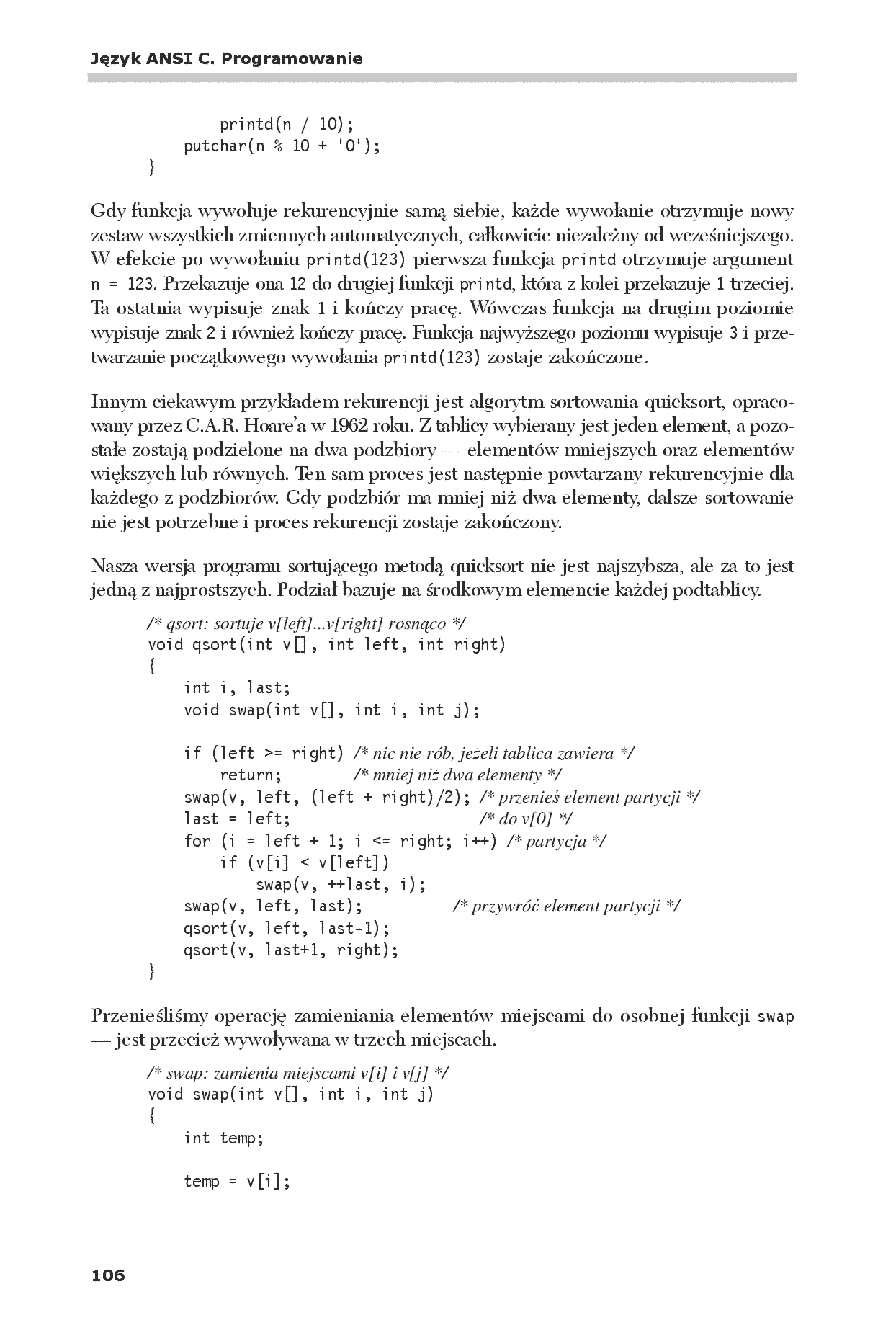 Fragment „Język ANSI C. Programowanie. Wydanie II” — strona 28 z 30