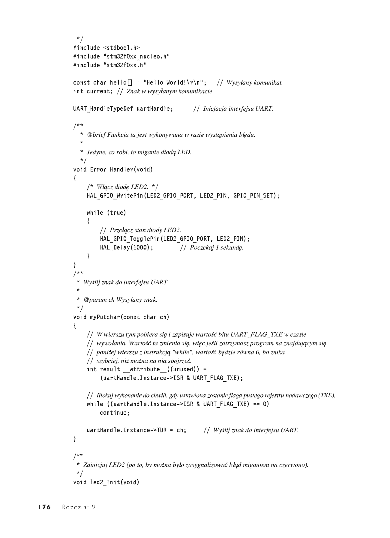 Fragment „Język C w programowaniu urządzeń. Praktyczna nauka tworzenia kodu dla systemów wbudowanych” — strona 24 z 30