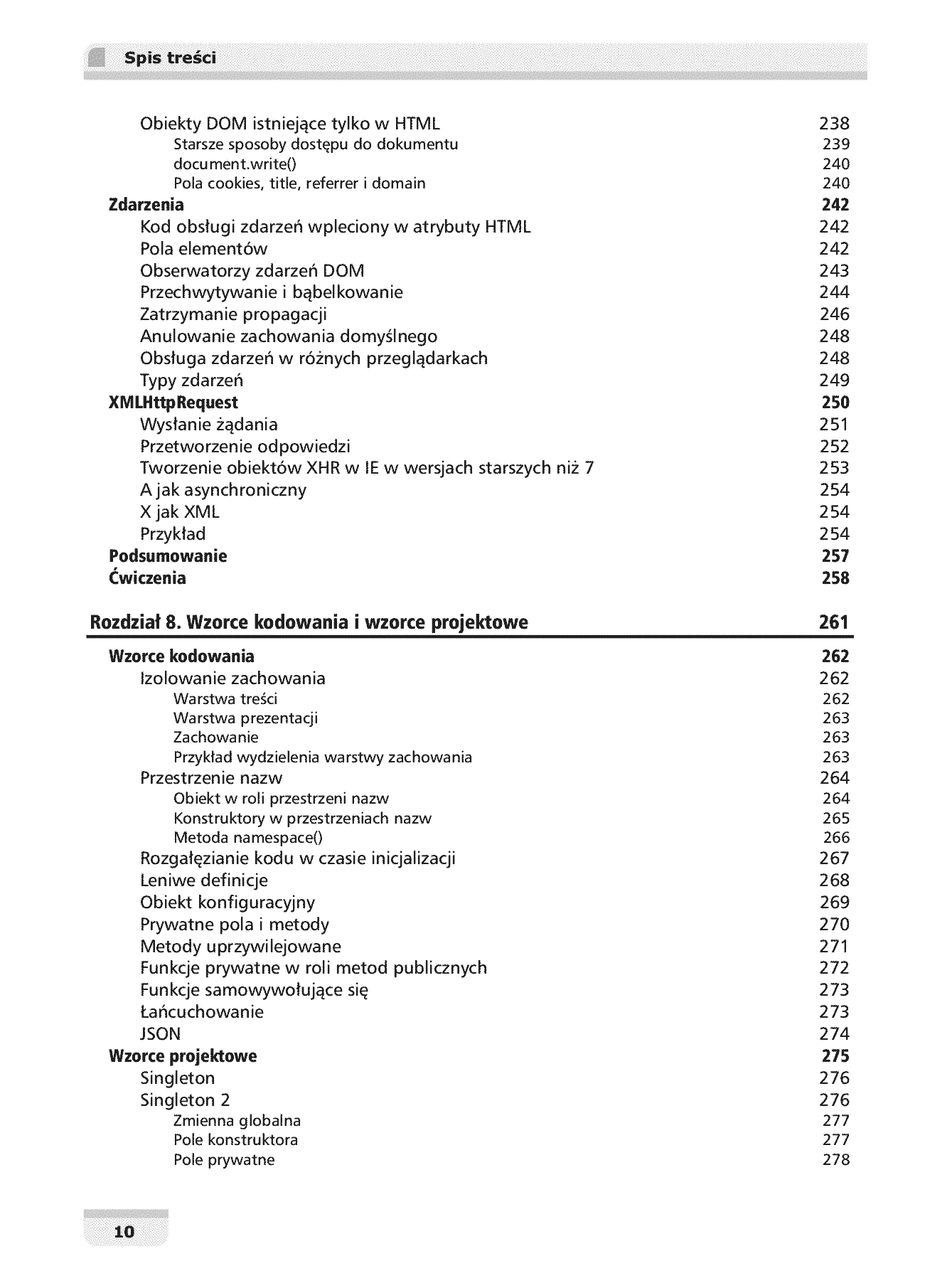 Fragment „JavaScript. Programowanie obiektowe” — strona 7 z 30