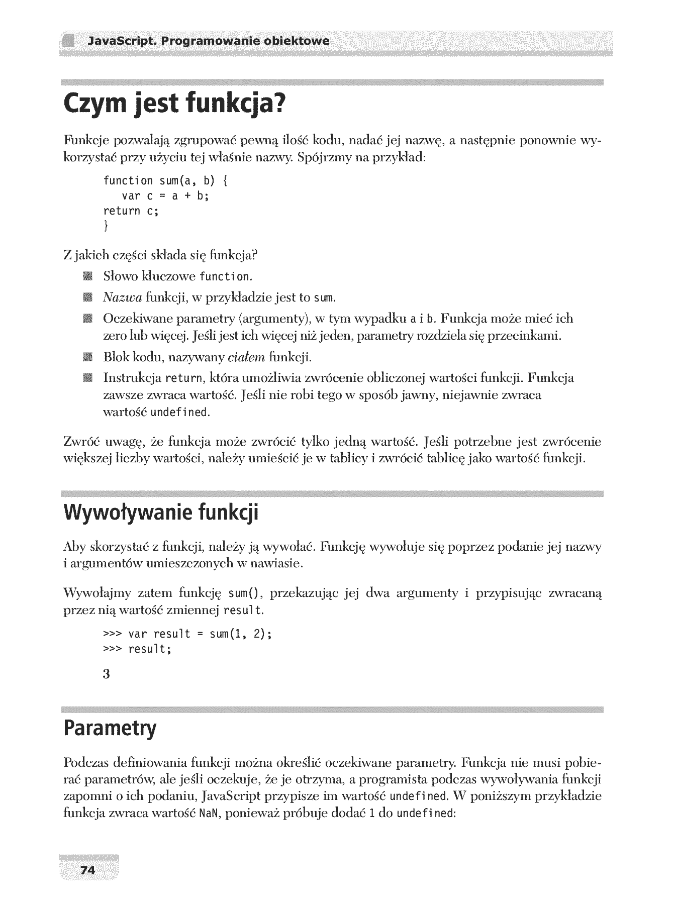 Fragment „JavaScript. Programowanie obiektowe” — strona 10 z 30