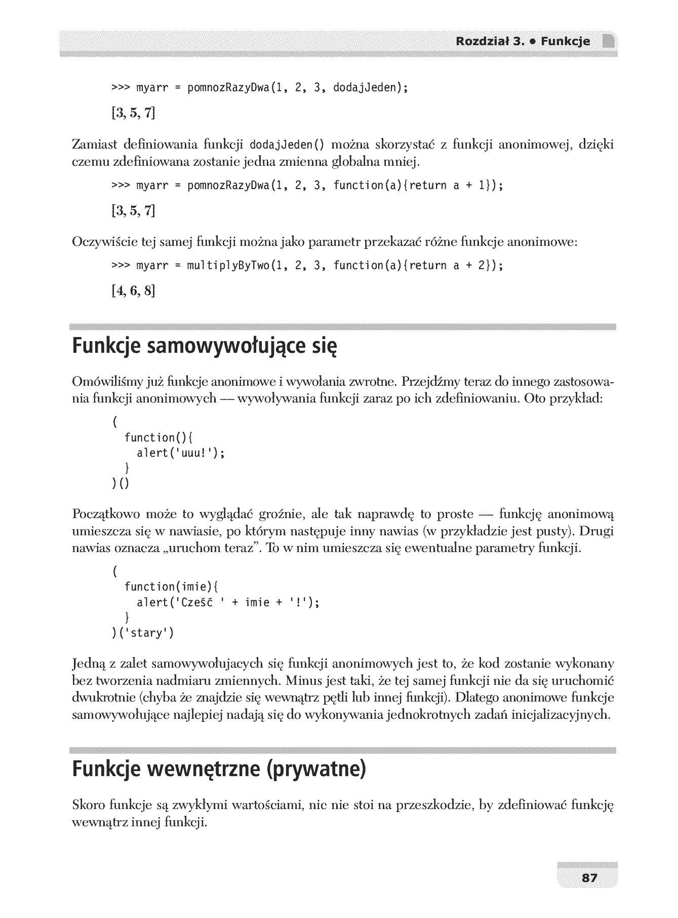 Fragment „JavaScript. Programowanie obiektowe” — strona 23 z 30
