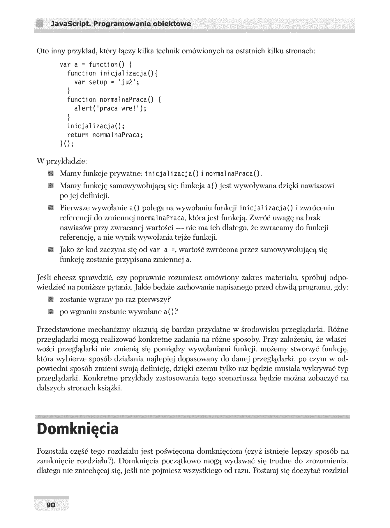 Fragment „JavaScript. Programowanie obiektowe” — strona 26 z 30