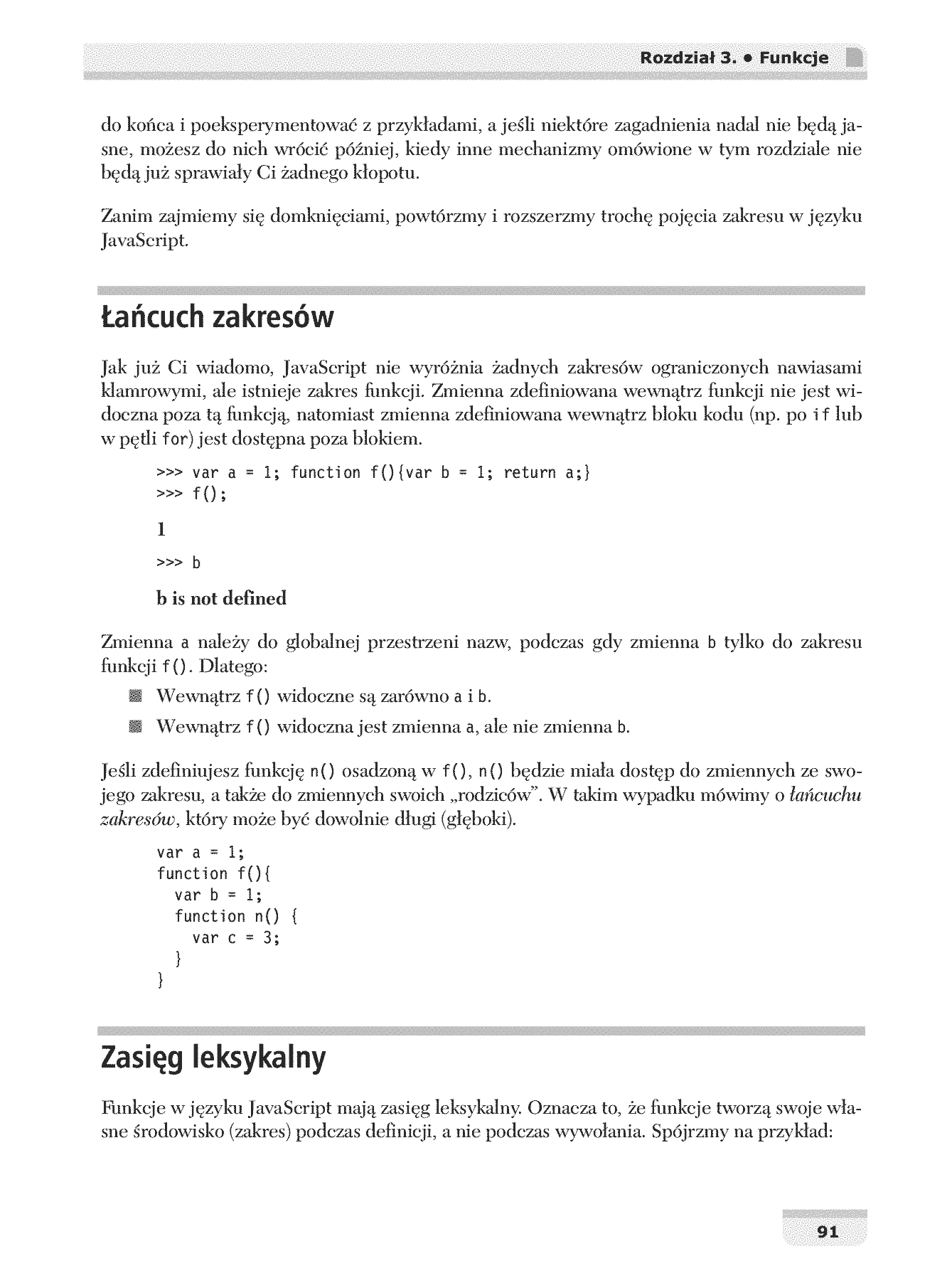 Fragment „JavaScript. Programowanie obiektowe” — strona 27 z 30