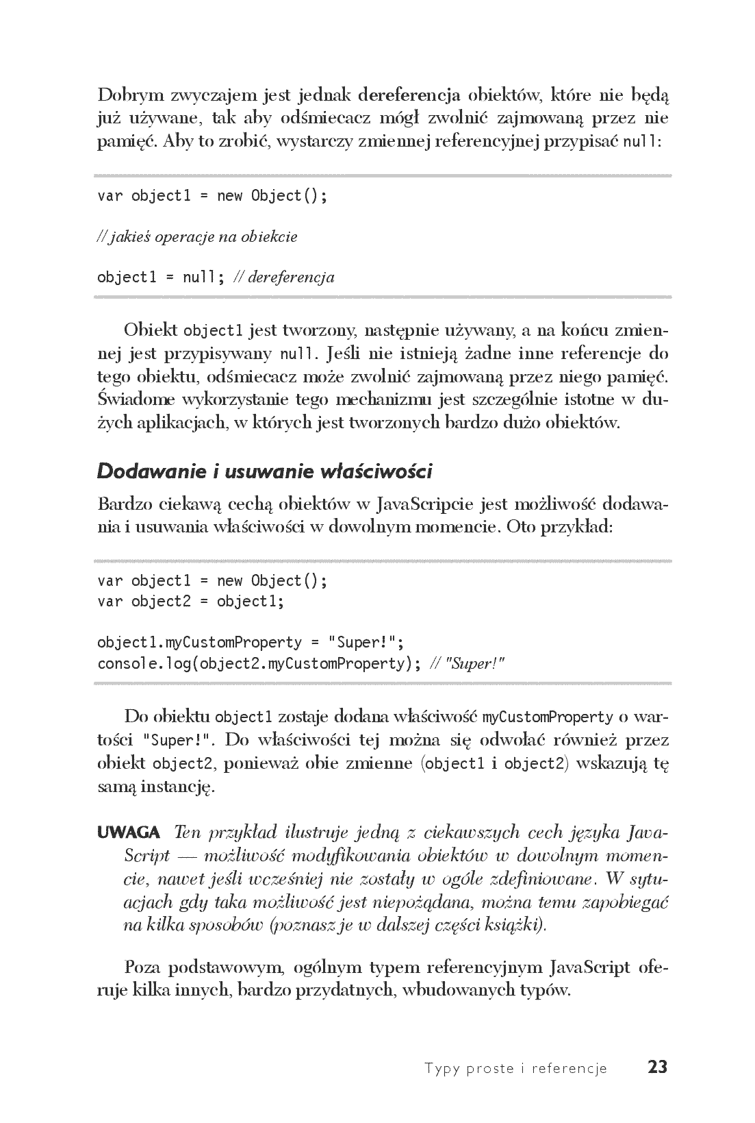 Fragment „JavaScript. Zasady programowania obiektowego” — strona 15 z 30