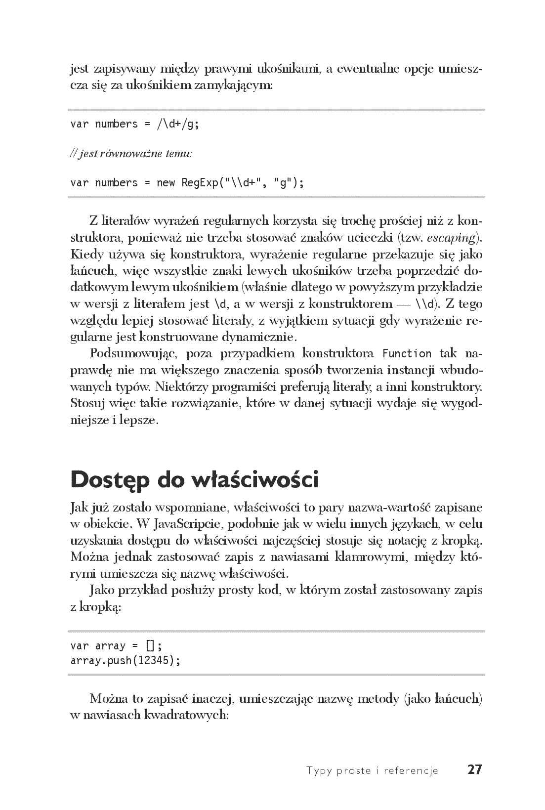Fragment „JavaScript. Zasady programowania obiektowego” — strona 19 z 30