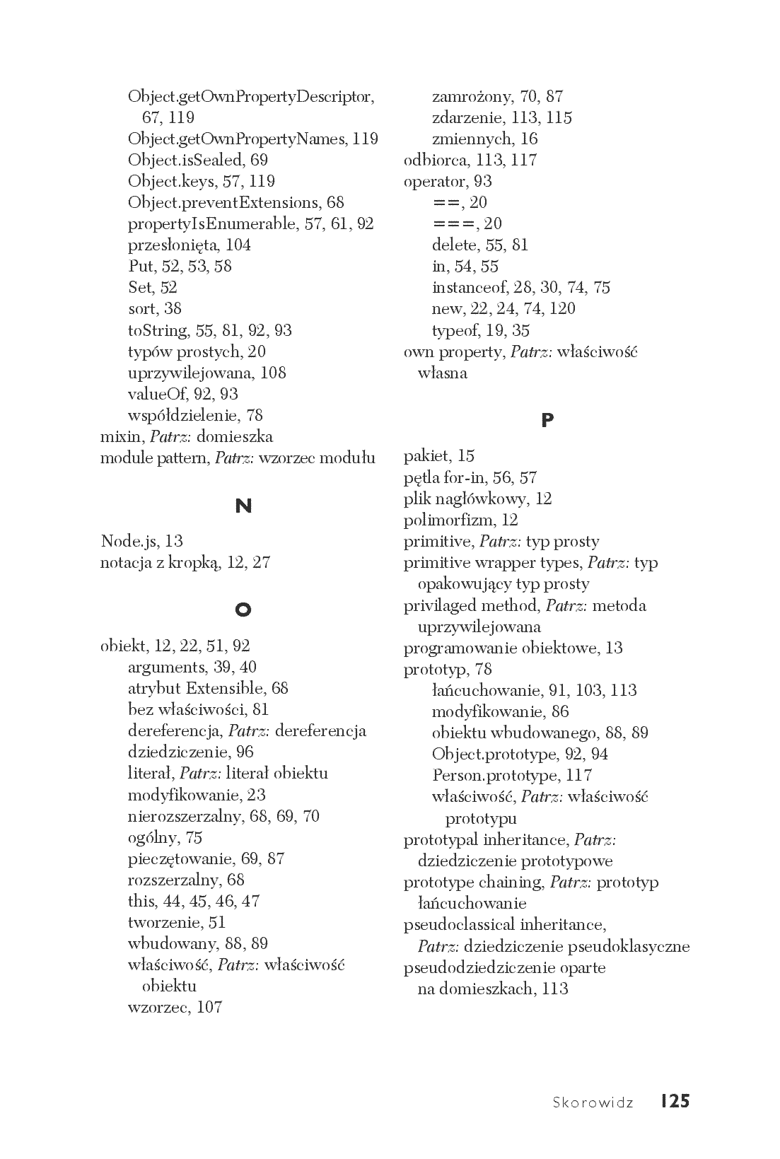 Fragment „JavaScript. Zasady programowania obiektowego” — strona 29 z 30