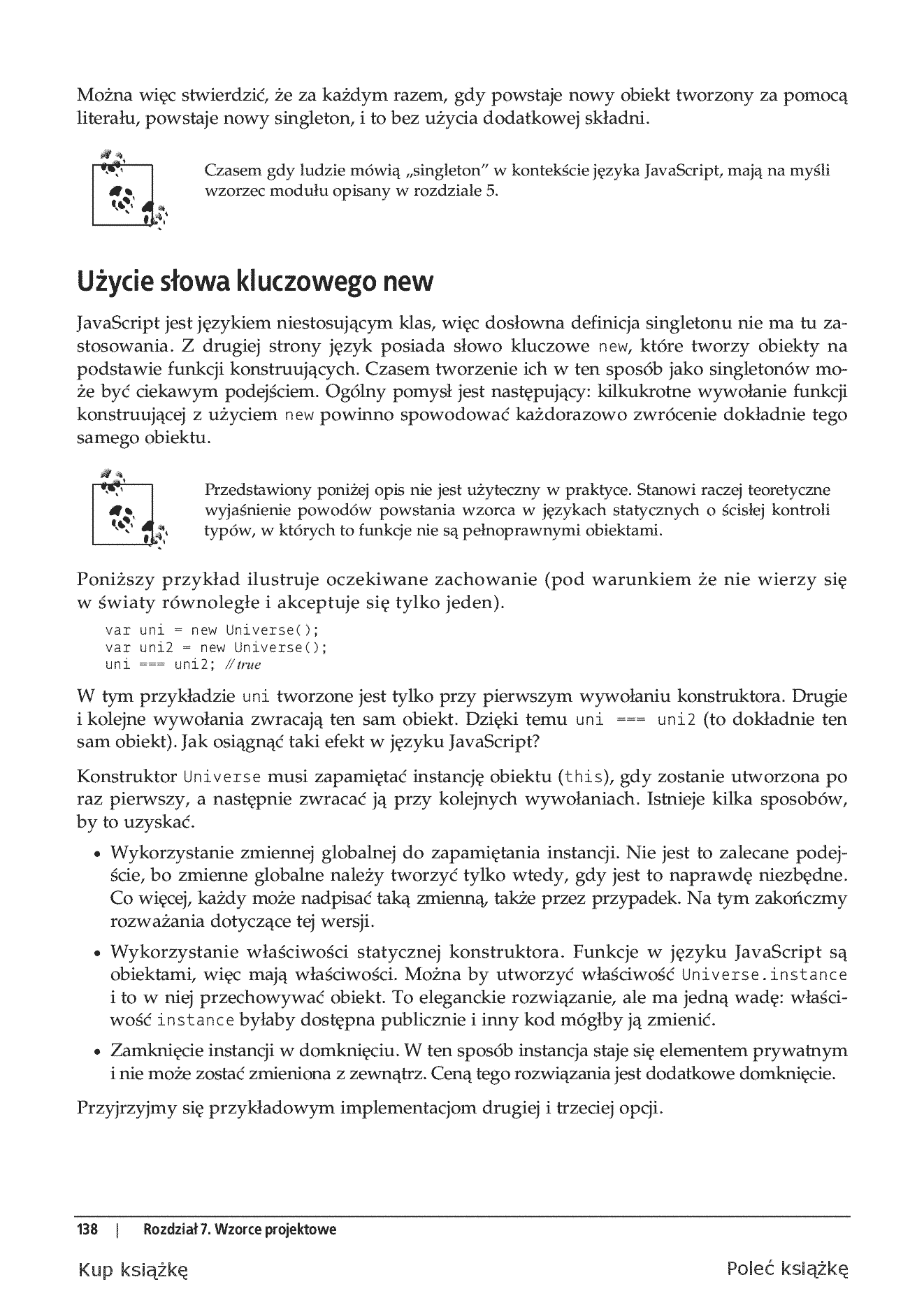 Fragment „JavaScript. Wzorce” — strona 10 z 30
