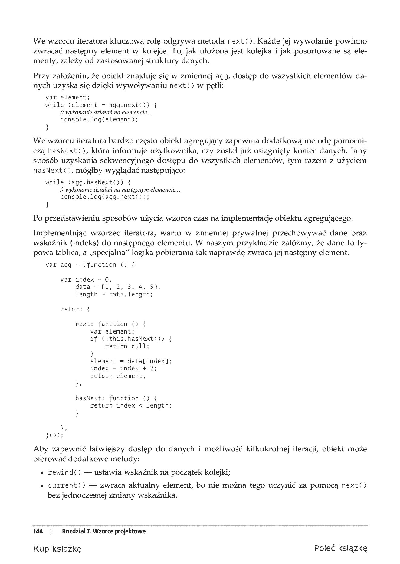 Fragment „JavaScript. Wzorce” — strona 16 z 30