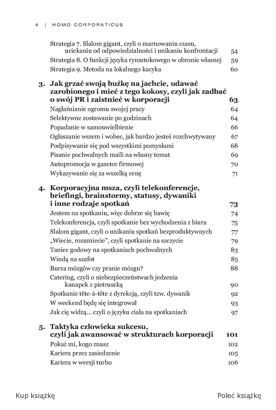 Fragment „Homo corporaticus, czyli przewodnik przetrwania w korporacji” — strona 4 z 13