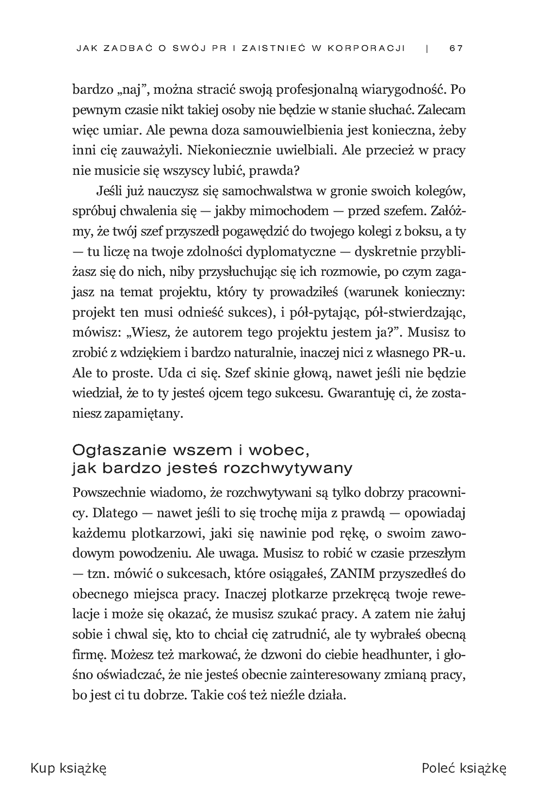 Fragment „Homo corporaticus, czyli przewodnik przetrwania w korporacji” — strona 11 z 13