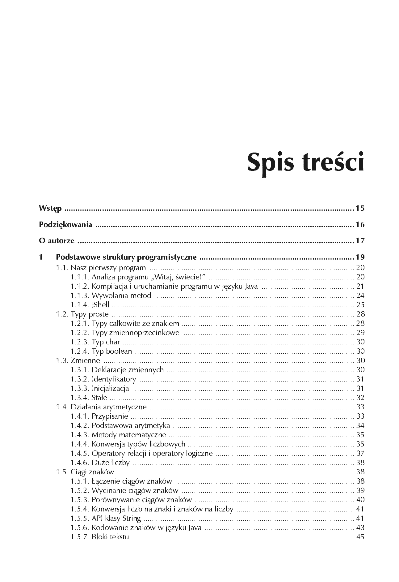 Fragment „Java. Przewodnik doświadczonego programisty. Wydanie III” — strona 3 z 30