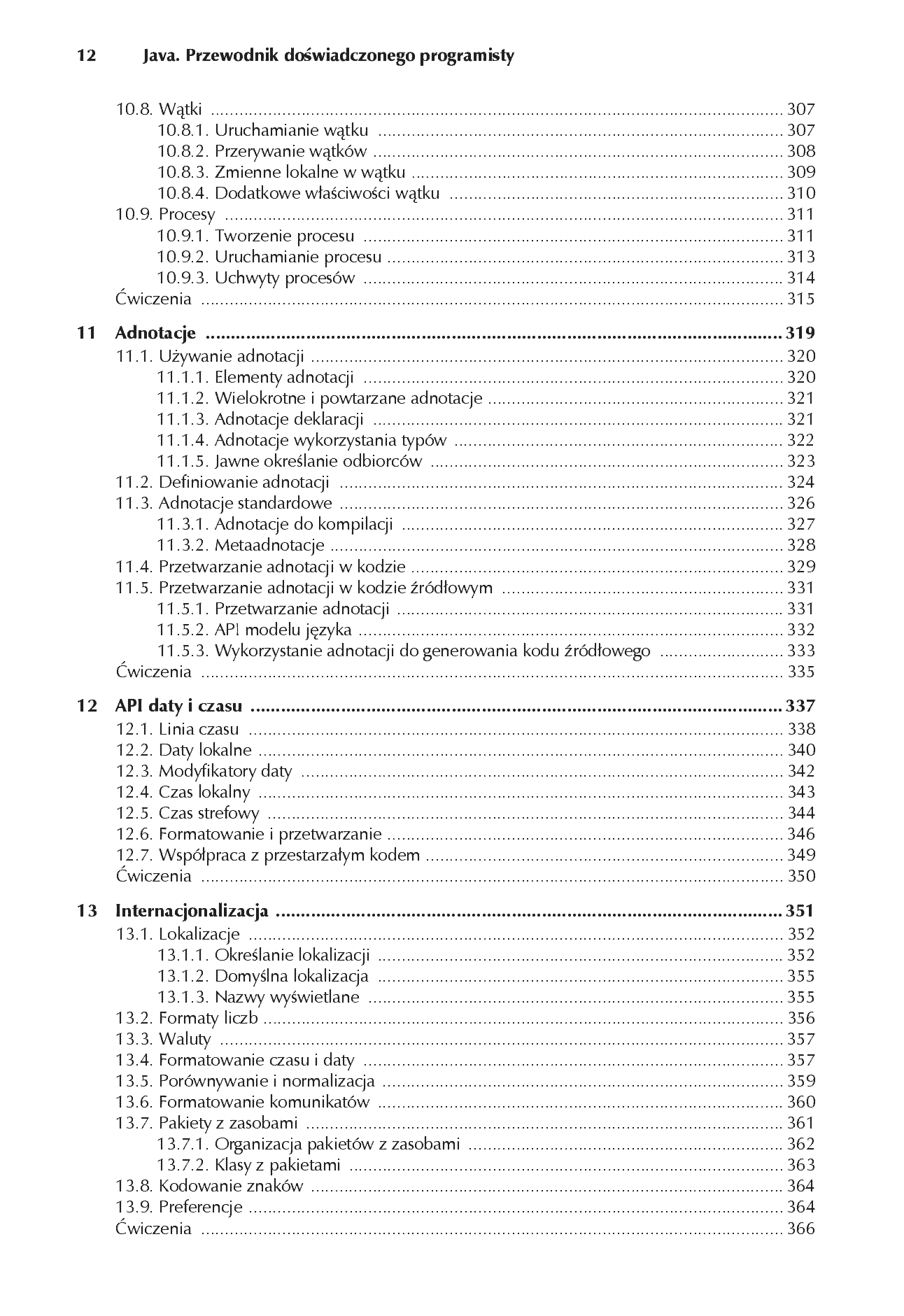 Fragment „Java. Przewodnik doświadczonego programisty. Wydanie III” — strona 10 z 30