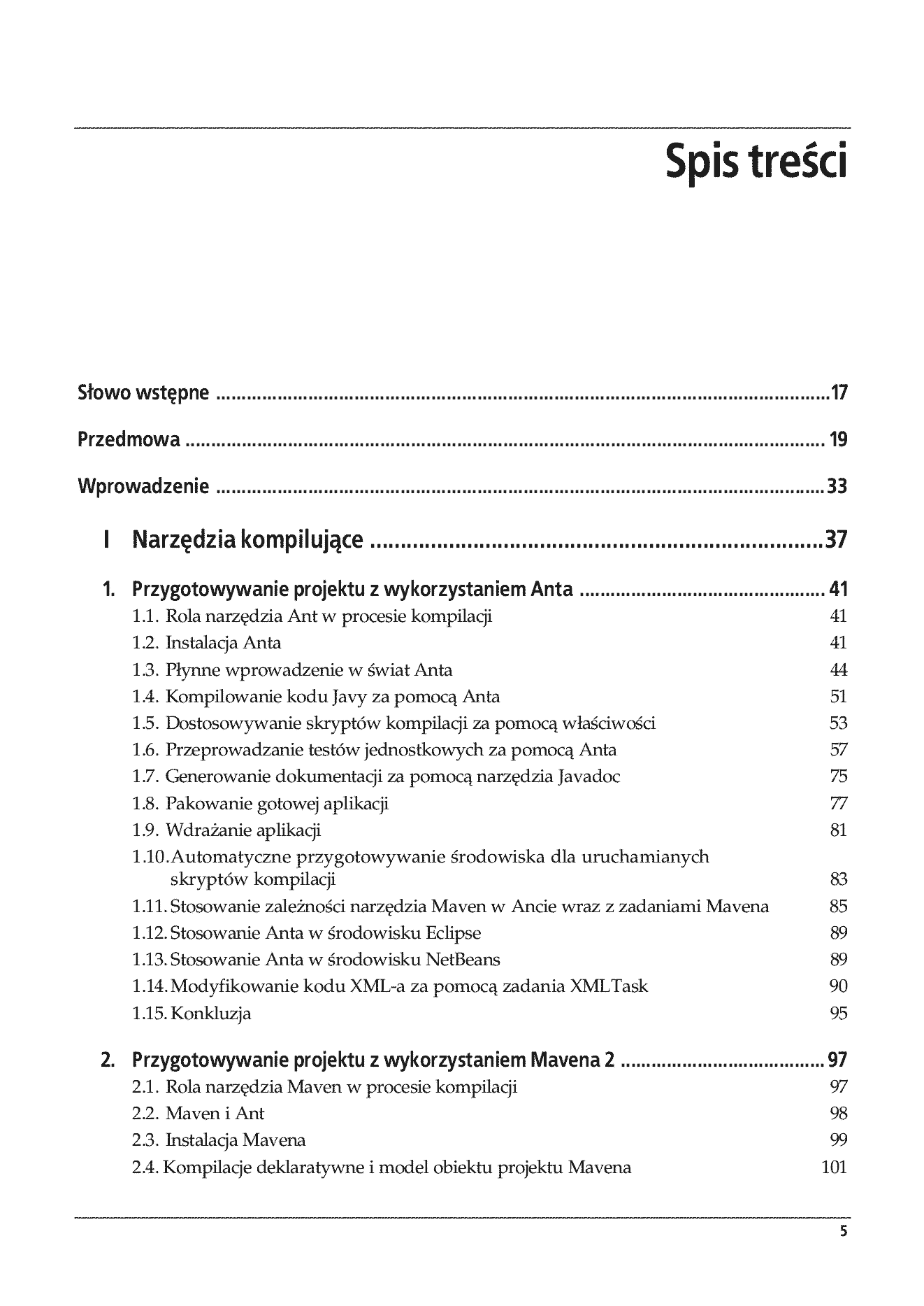 Fragment „Java. Praktyczne narzędzia” — strona 2 z 30