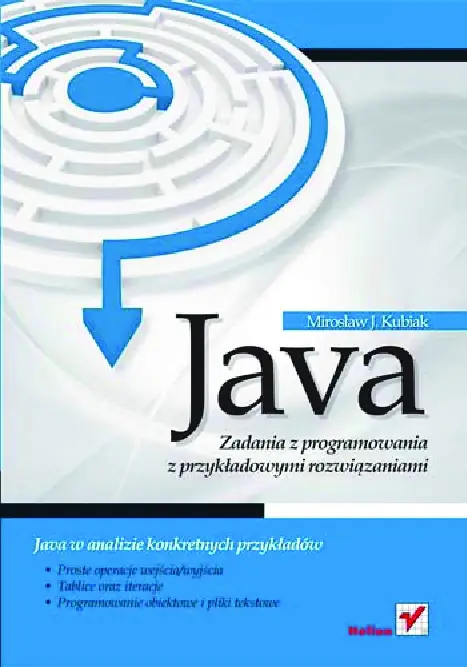 Fragment „Java. Zadania z programowania z przykładowymi rozwiązaniami” — strona 1 z 15