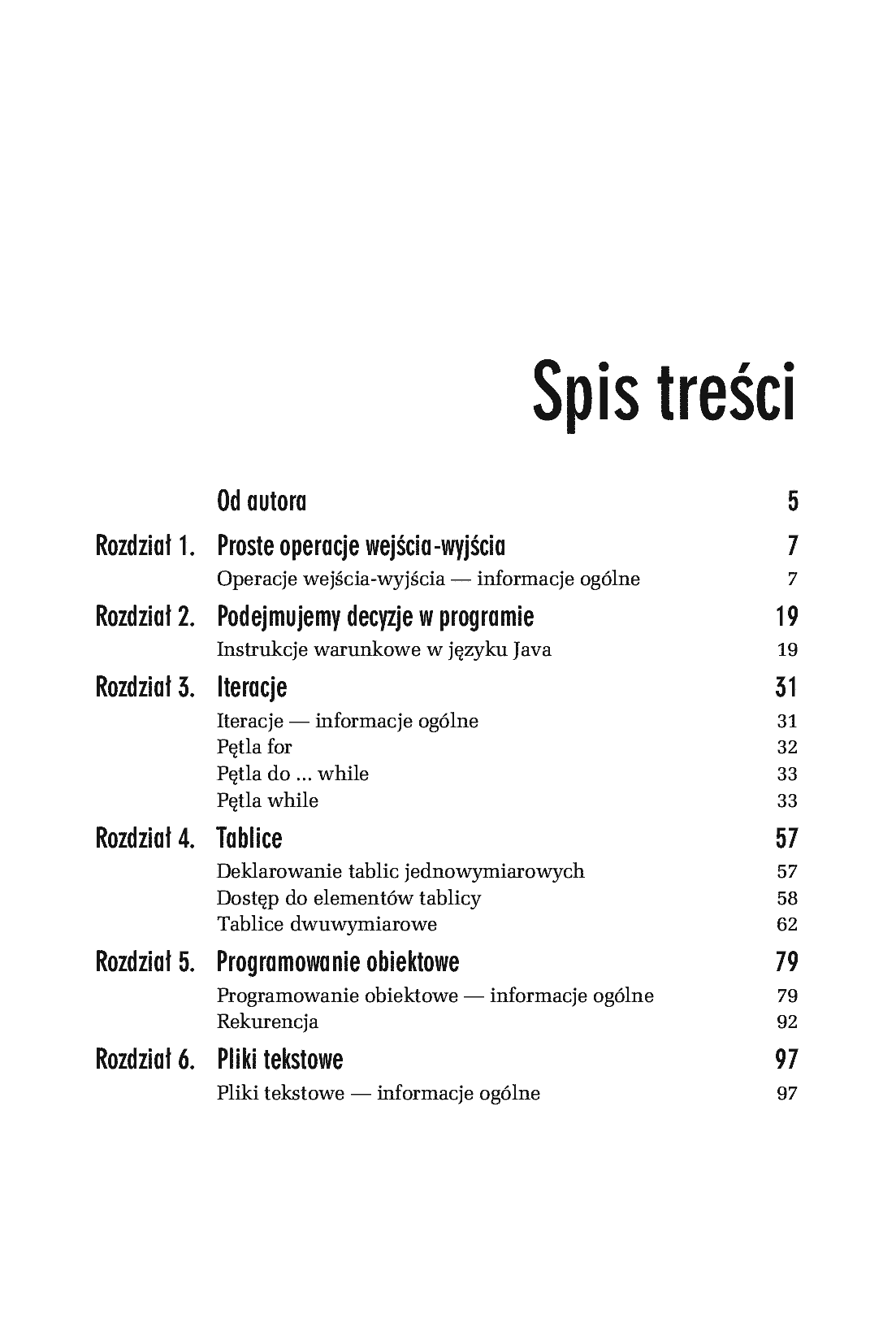 Fragment „Java. Zadania z programowania z przykładowymi rozwiązaniami” — strona 3 z 15
