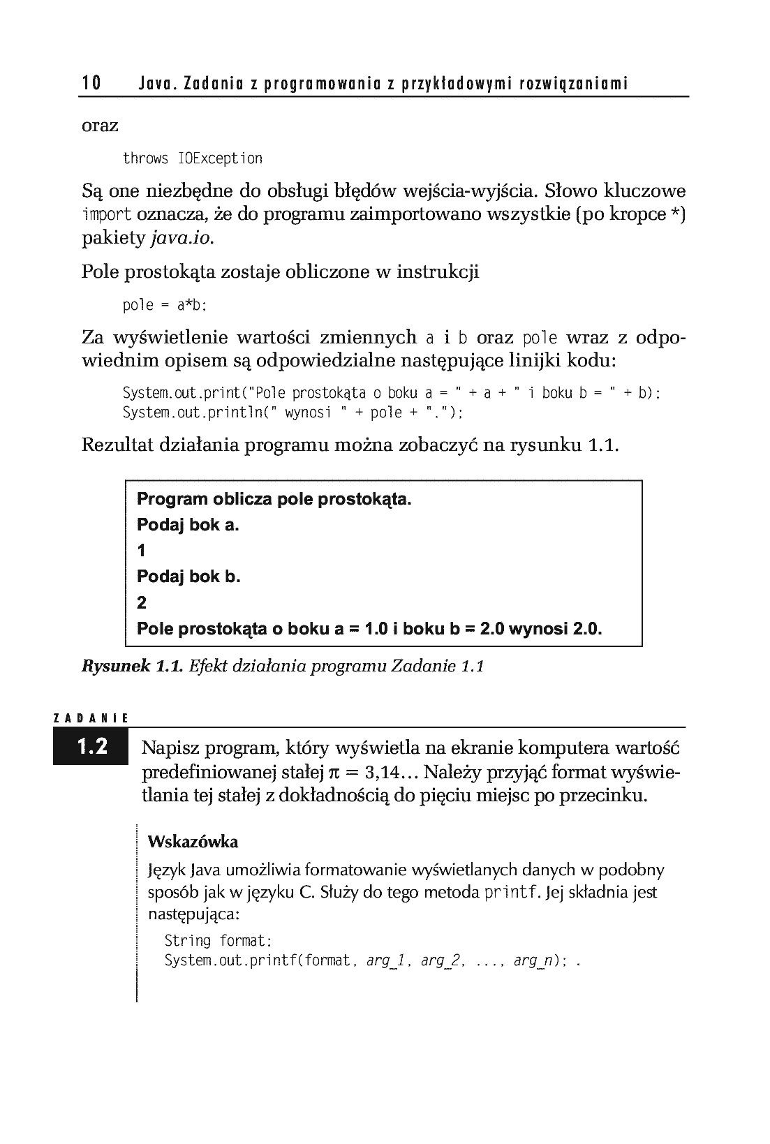 Fragment „Java. Zadania z programowania z przykładowymi rozwiązaniami” — strona 7 z 15