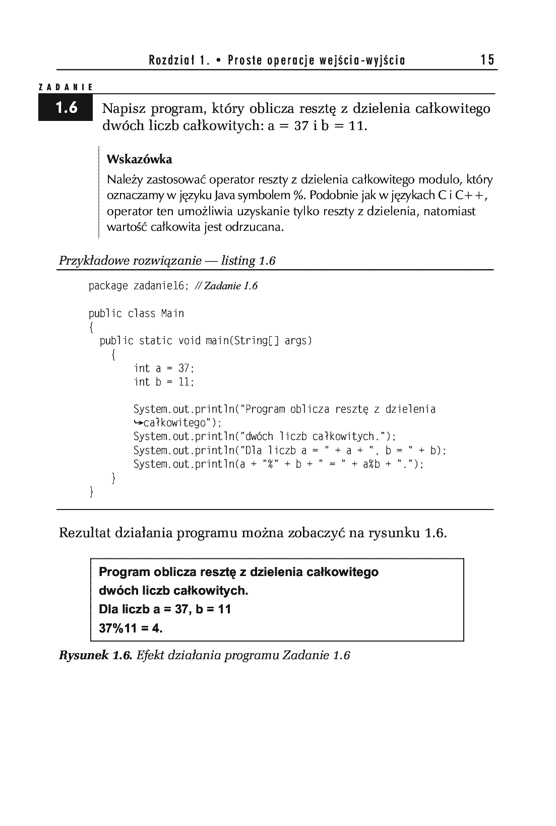Fragment „Java. Zadania z programowania z przykładowymi rozwiązaniami” — strona 12 z 15