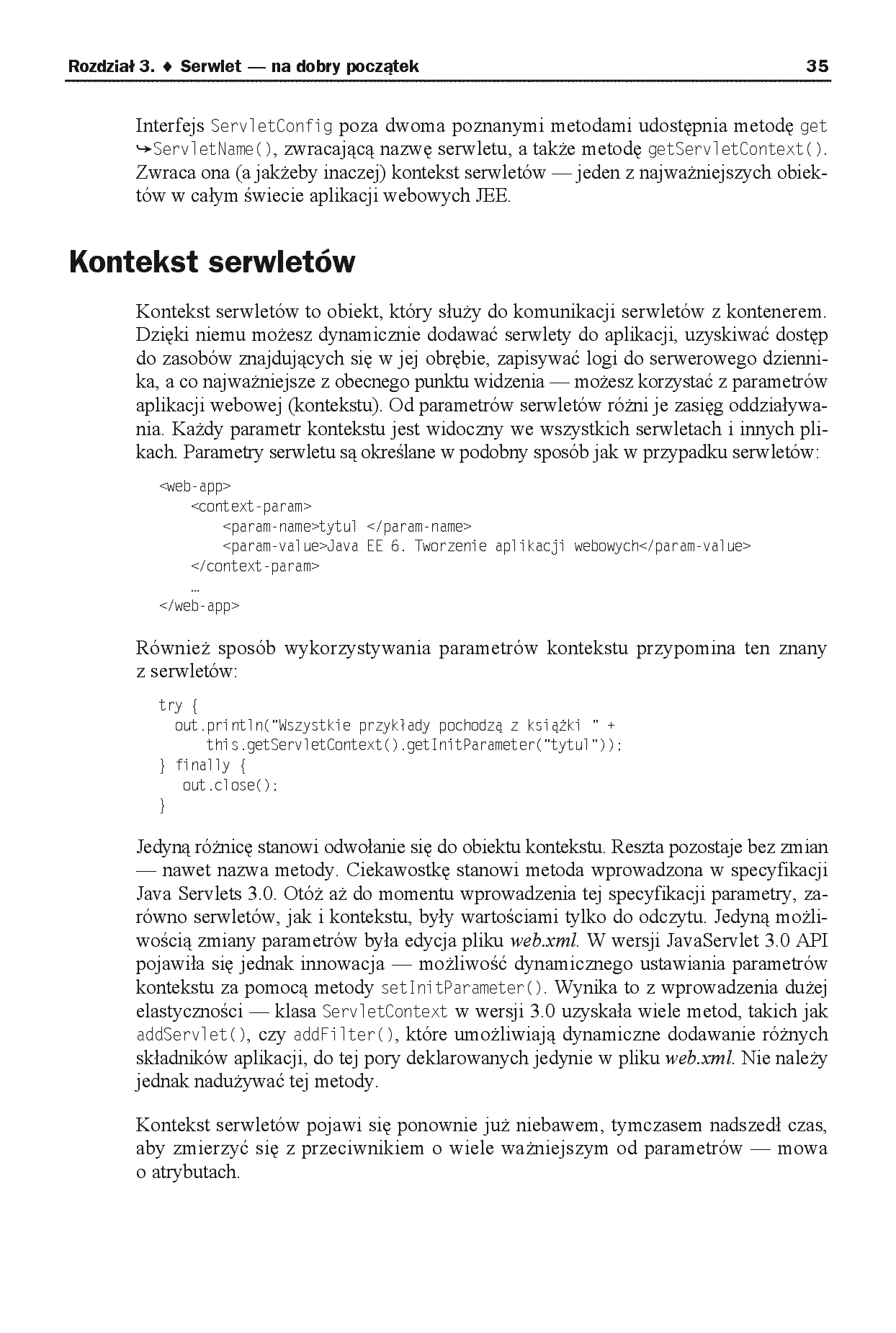 Fragment „Java EE 6. Programowanie aplikacji WWW” — strona 17 z 26