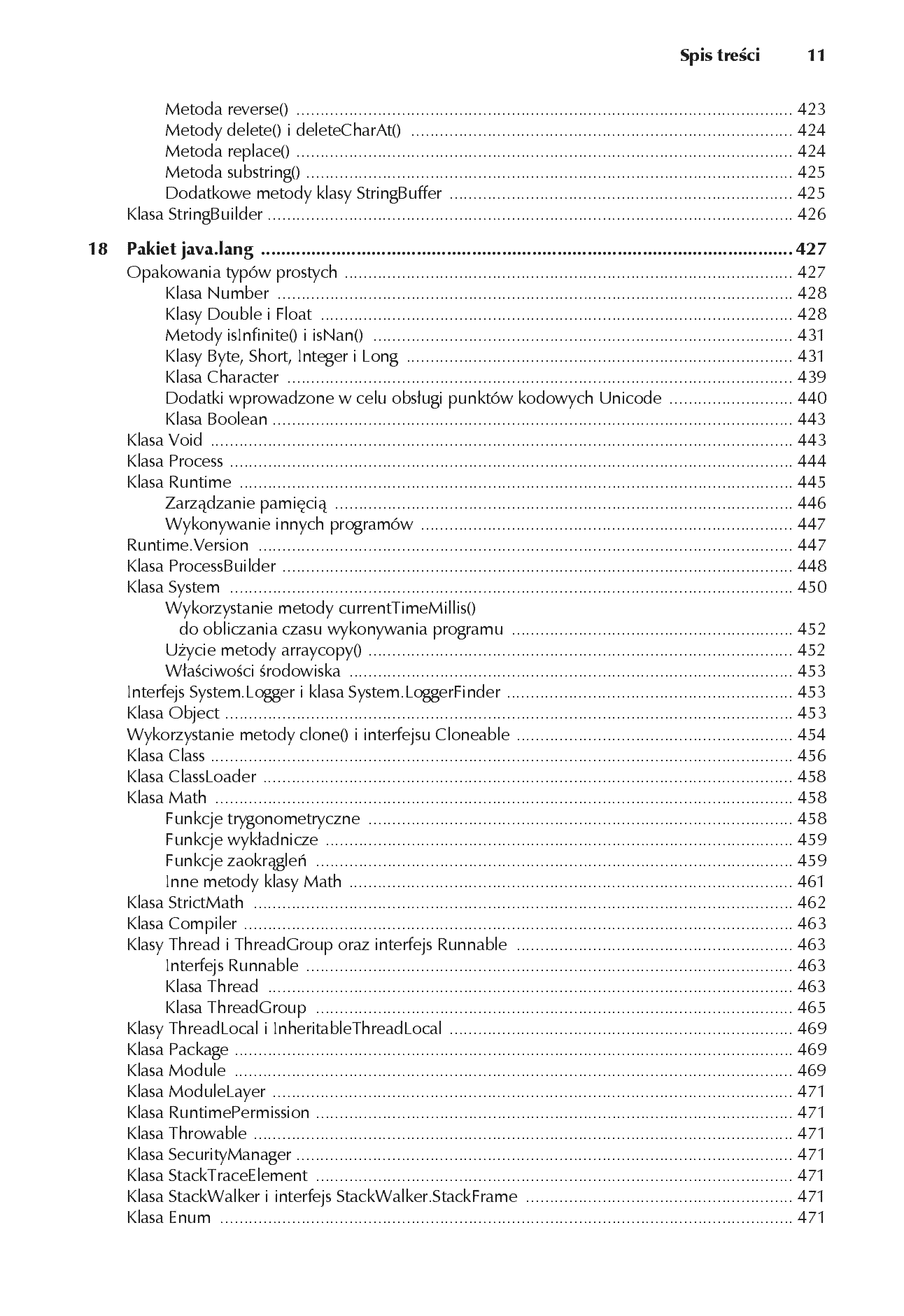 Fragment „Java. Kompendium programisty. Wydanie X” — strona 11 z 30